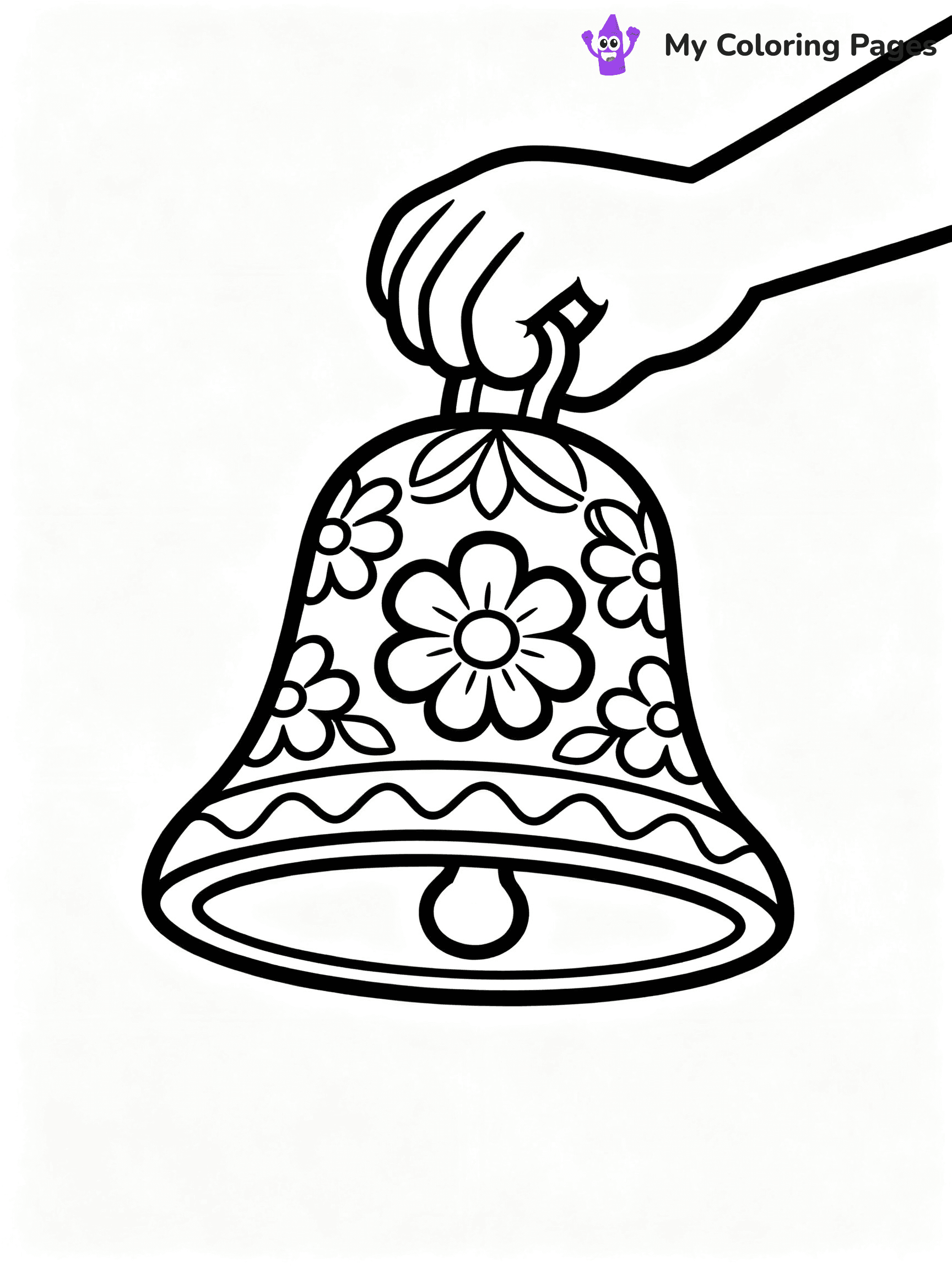 Bell Coloring Pages - 3