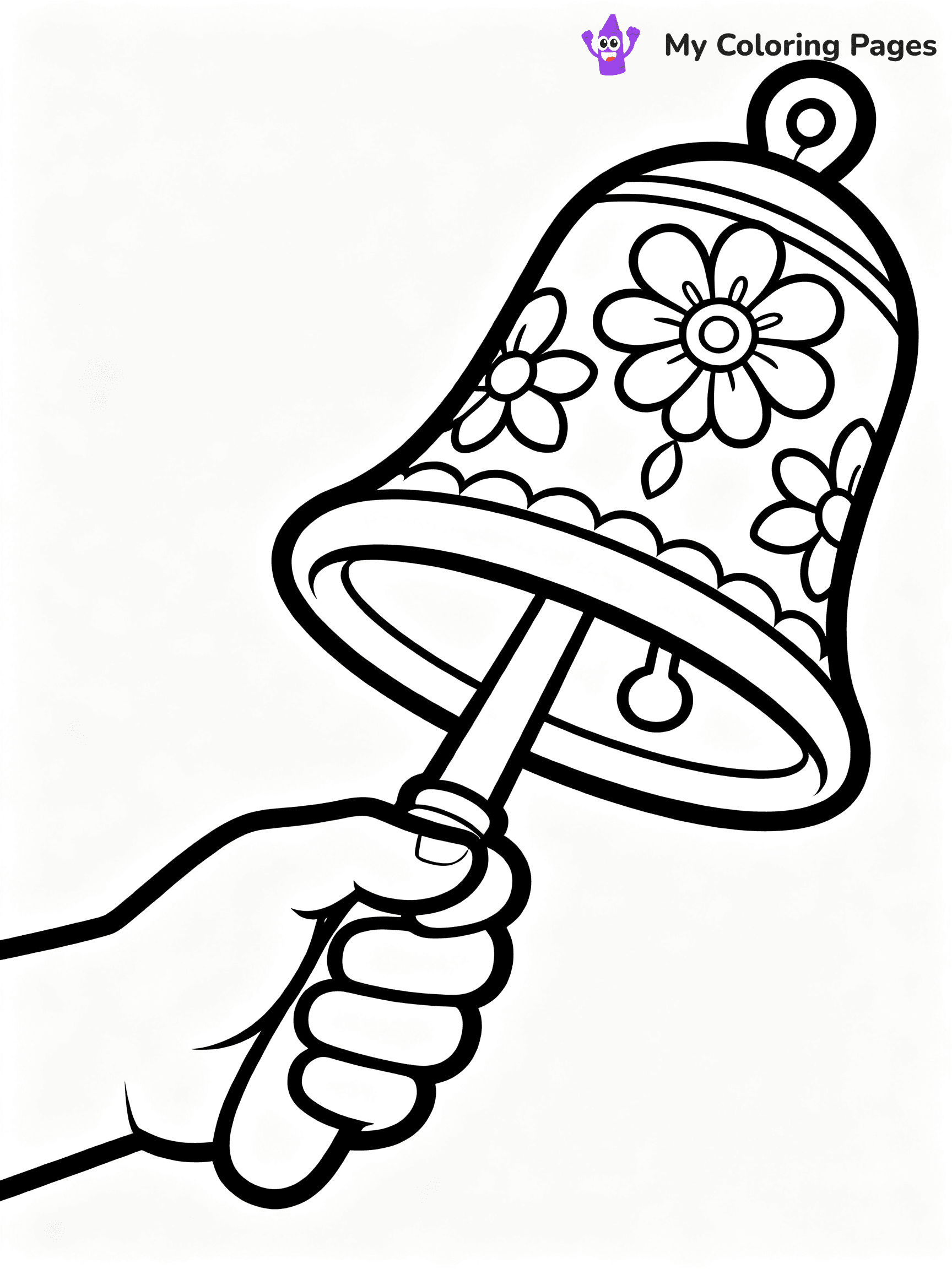 Bell Coloring Pages - 2