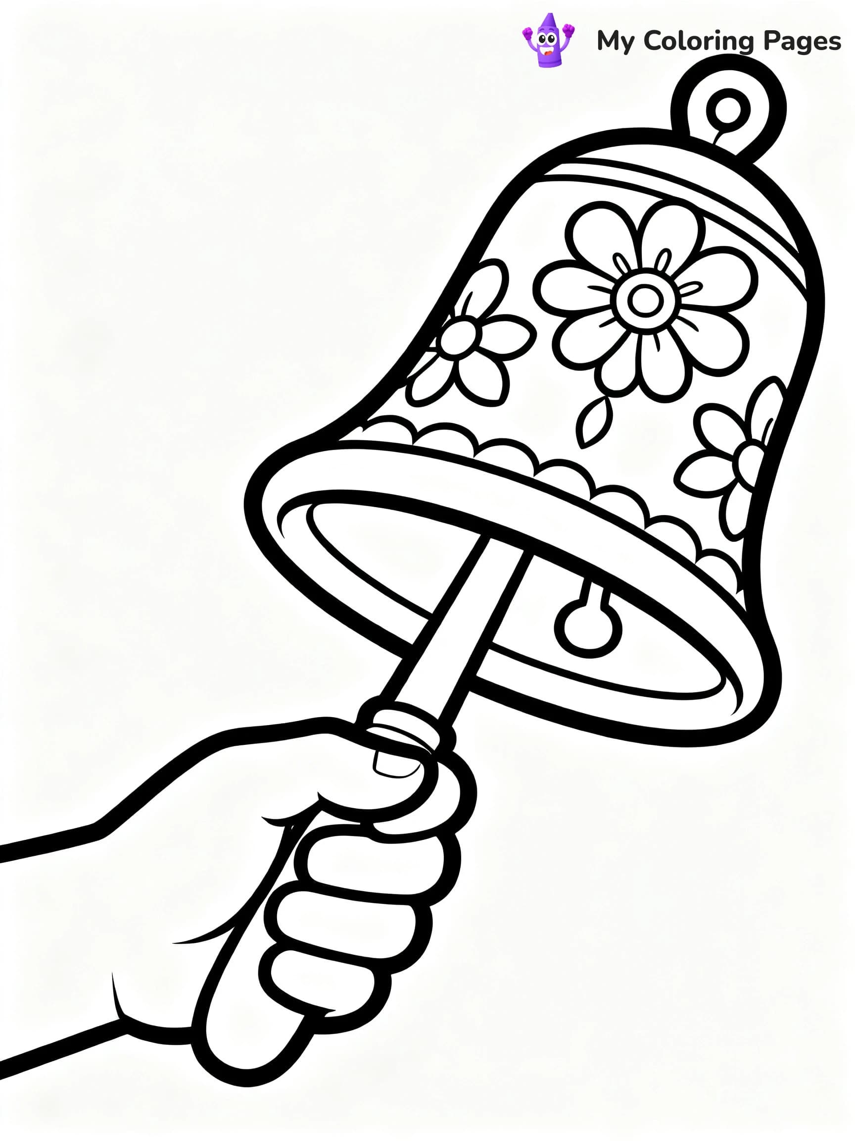 Bell Coloring Pages - 4