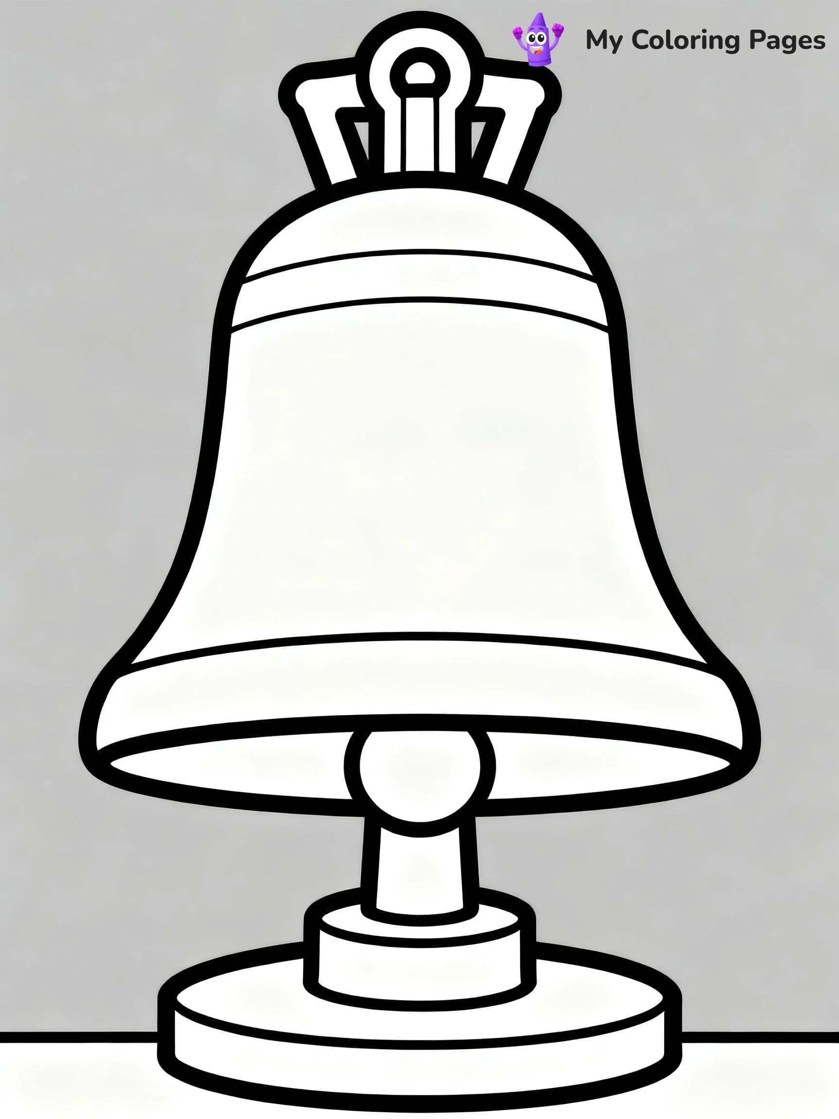 Bell Coloring Pages - 3