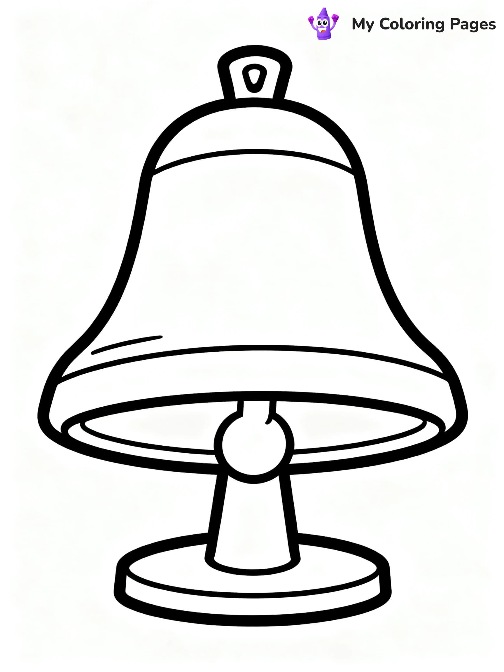 Bell Coloring Pages - 2