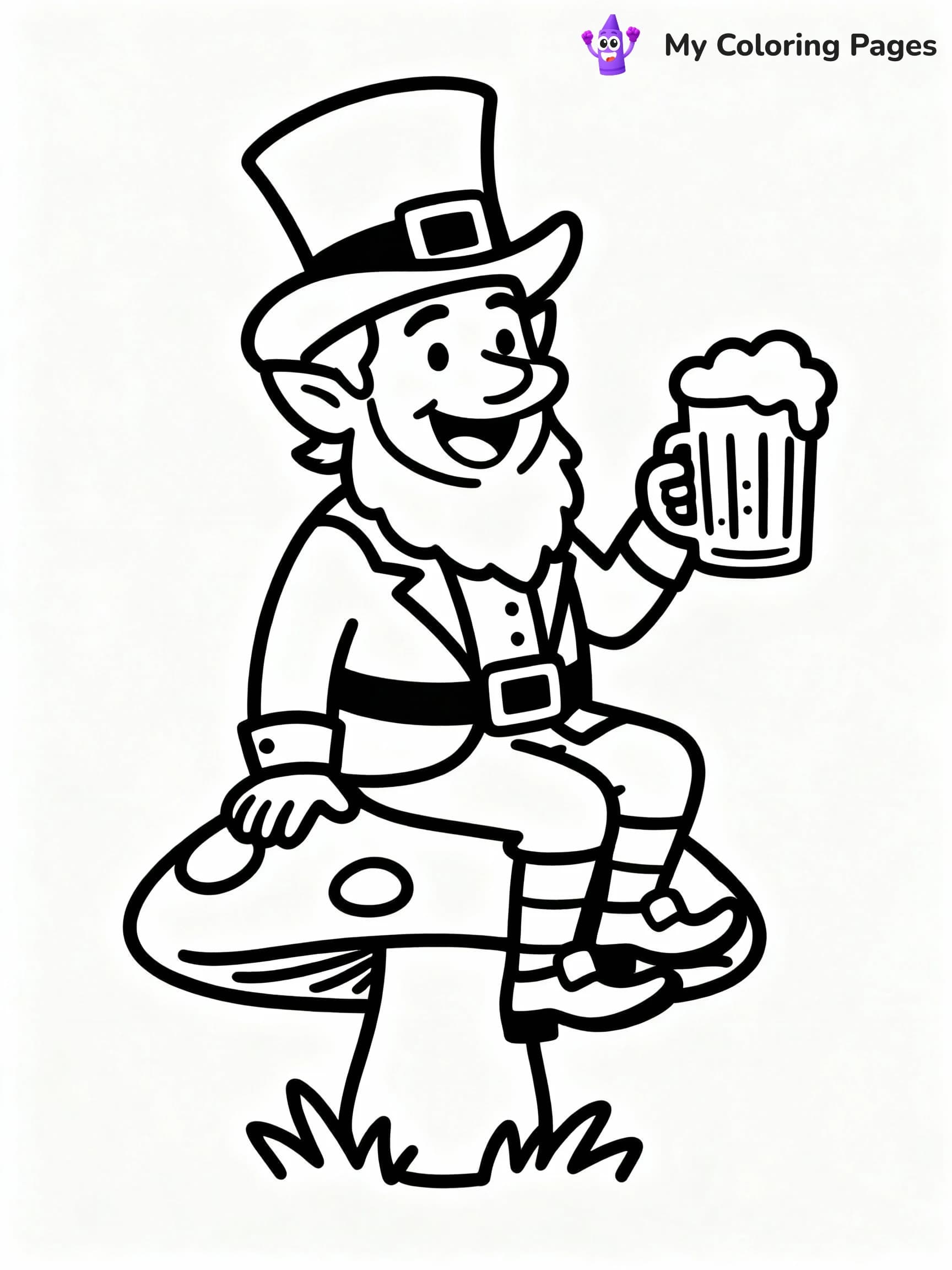 St. Patrick’s Day Coloring Pages - 1
