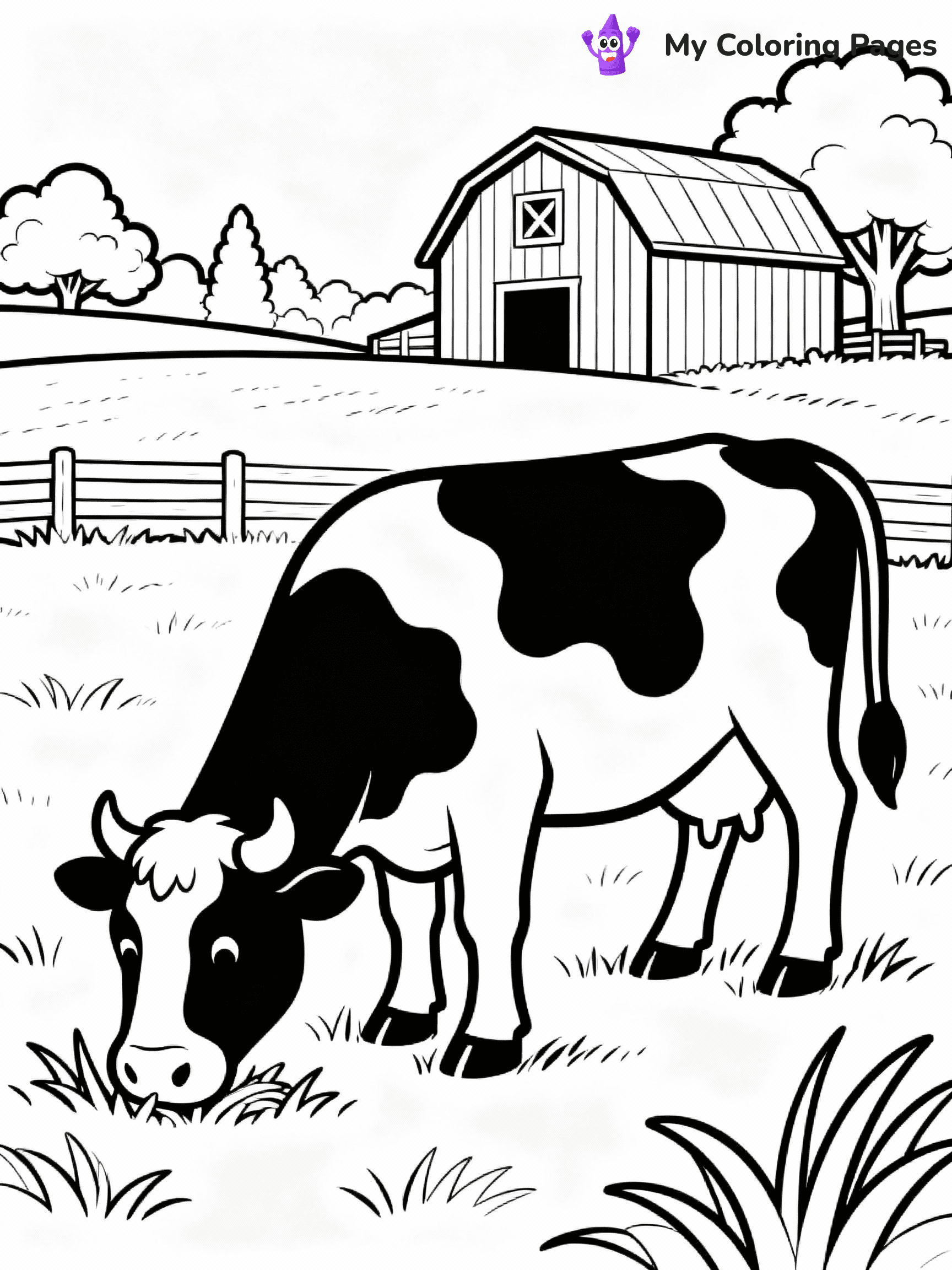 Farm Coloring Pages - 49
