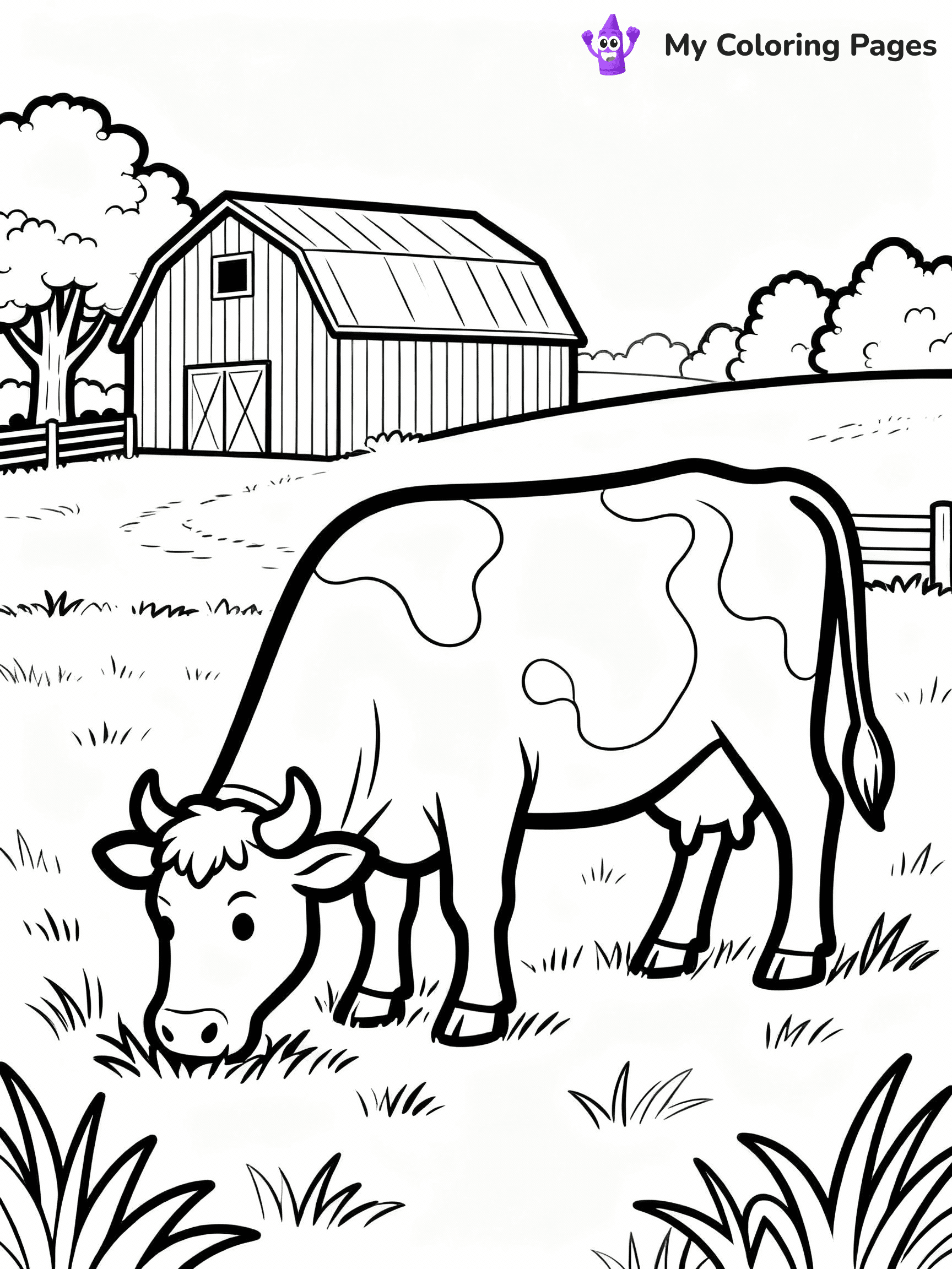 Farm Coloring Pages - 48