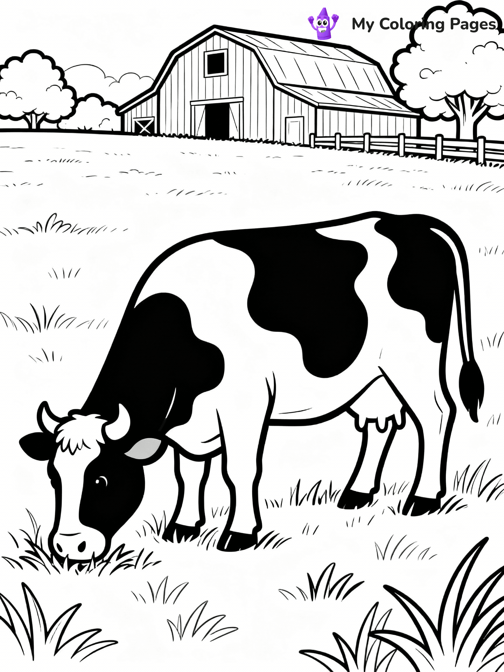 Farm Coloring Pages - 47