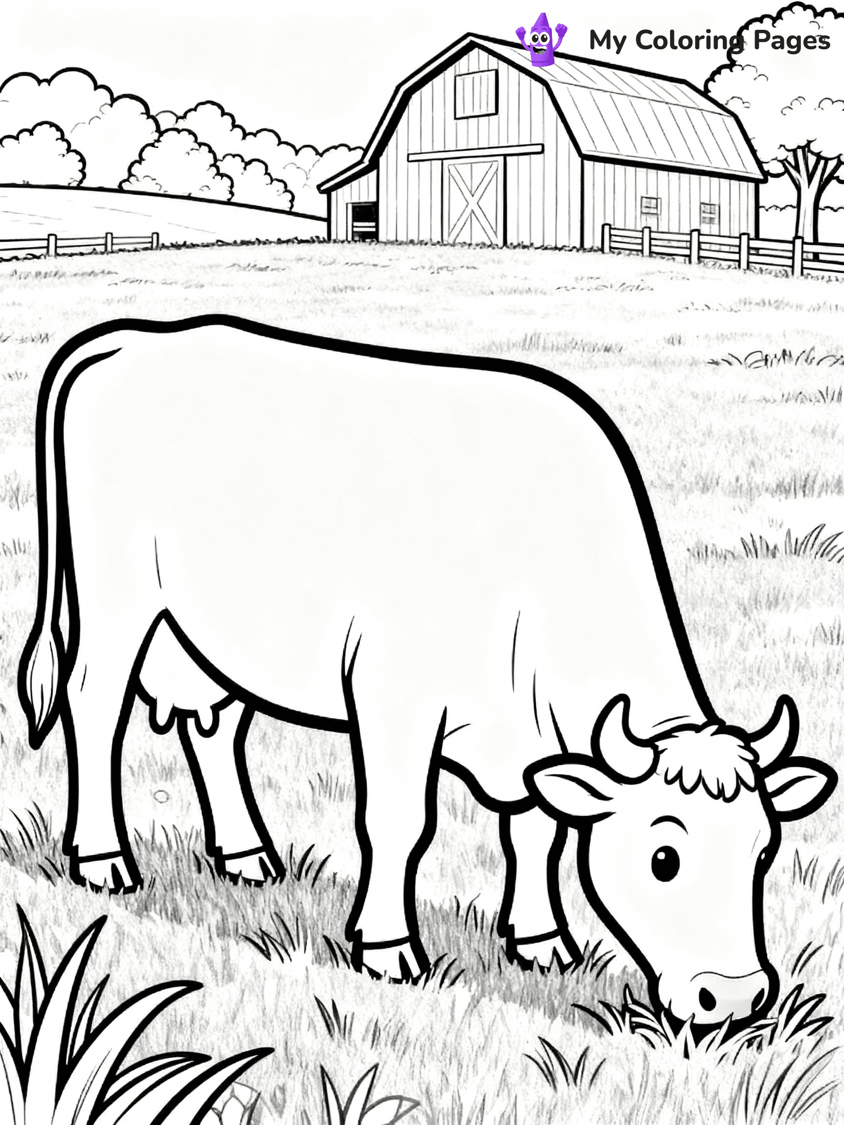 Farm Coloring Pages - 46