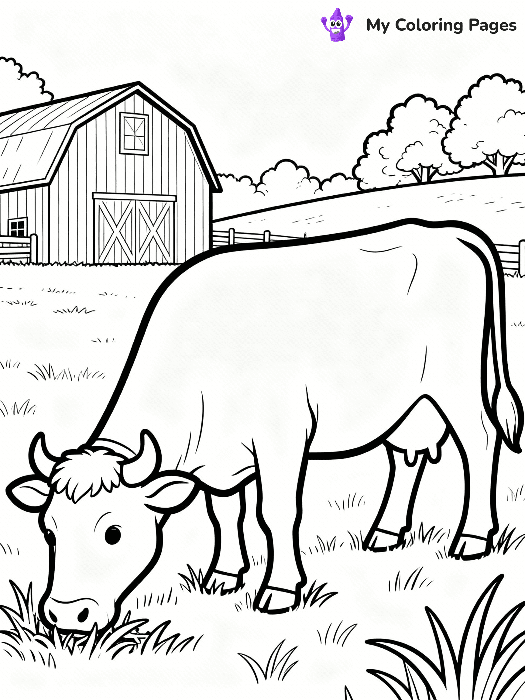 Farm Coloring Pages - 44