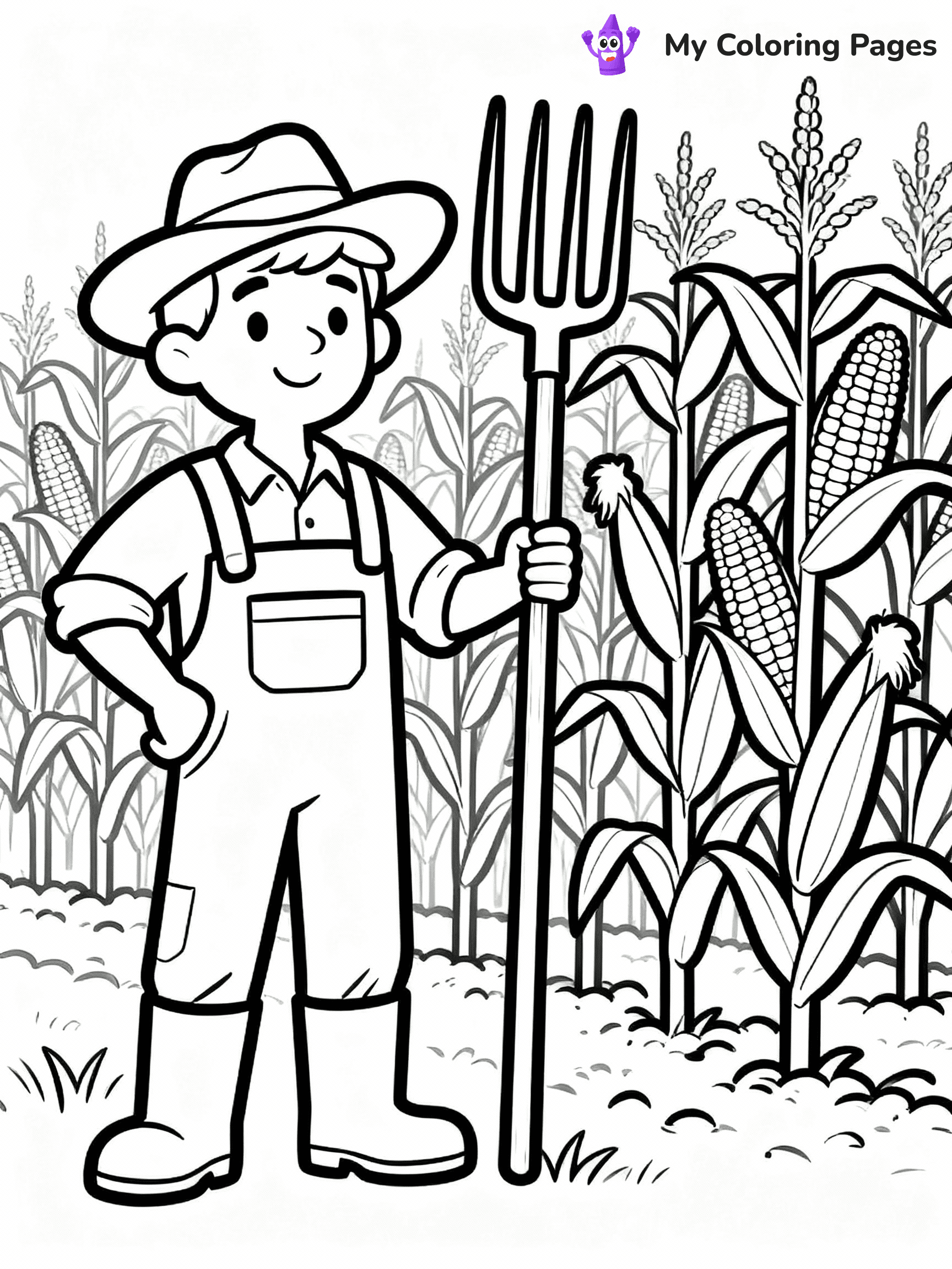 Farm Coloring Pages - 35