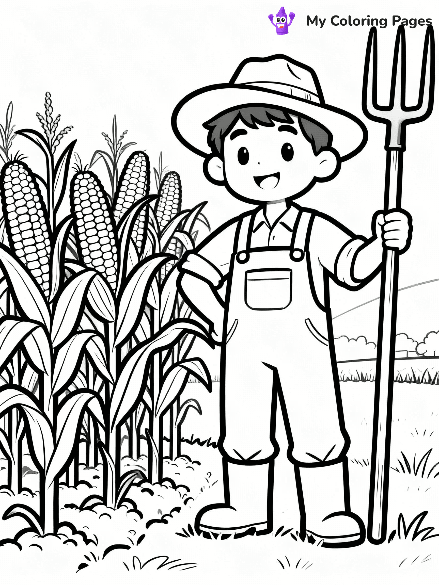 Farm Coloring Pages - 34