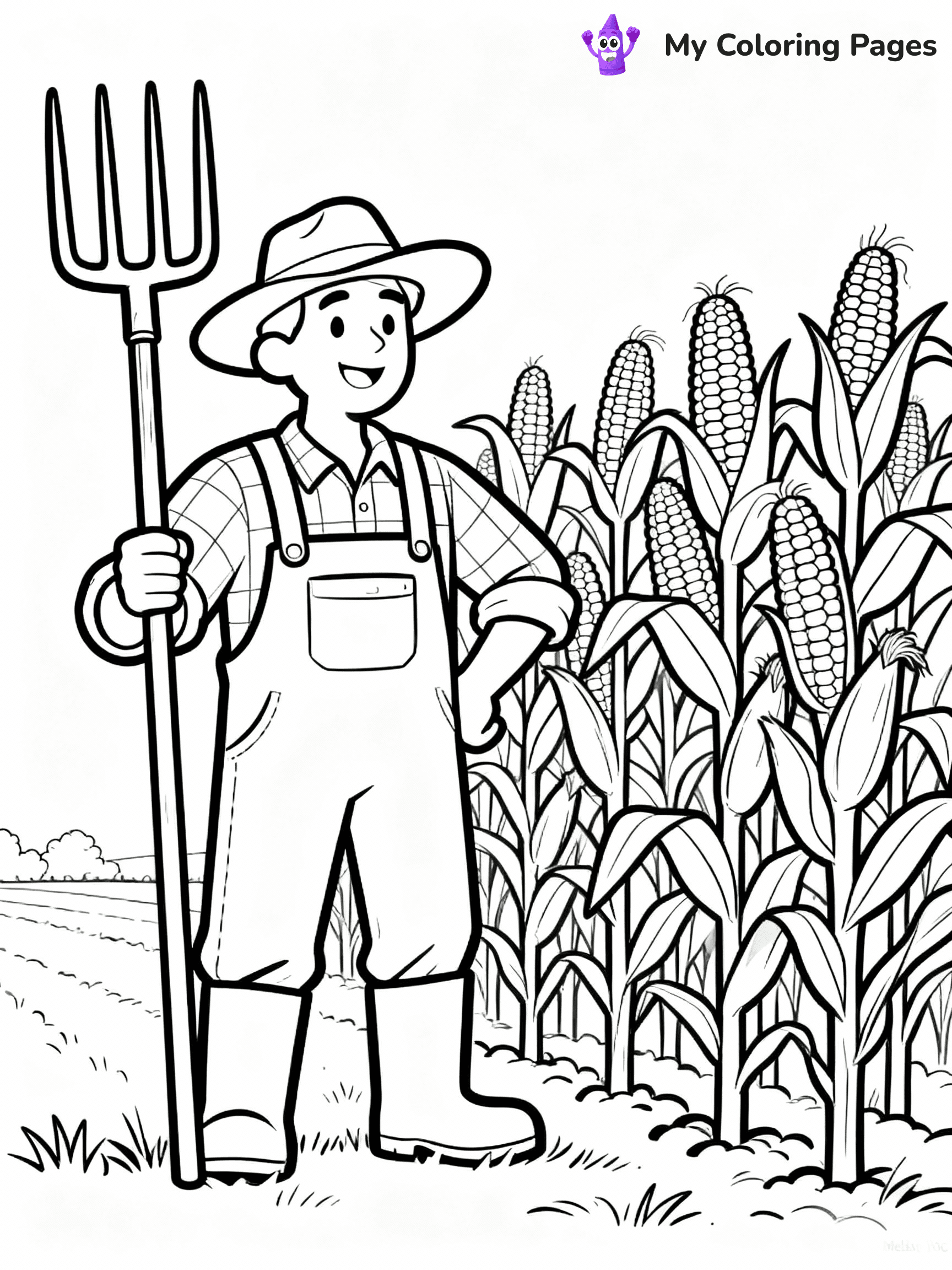 Farm Coloring Pages - 33