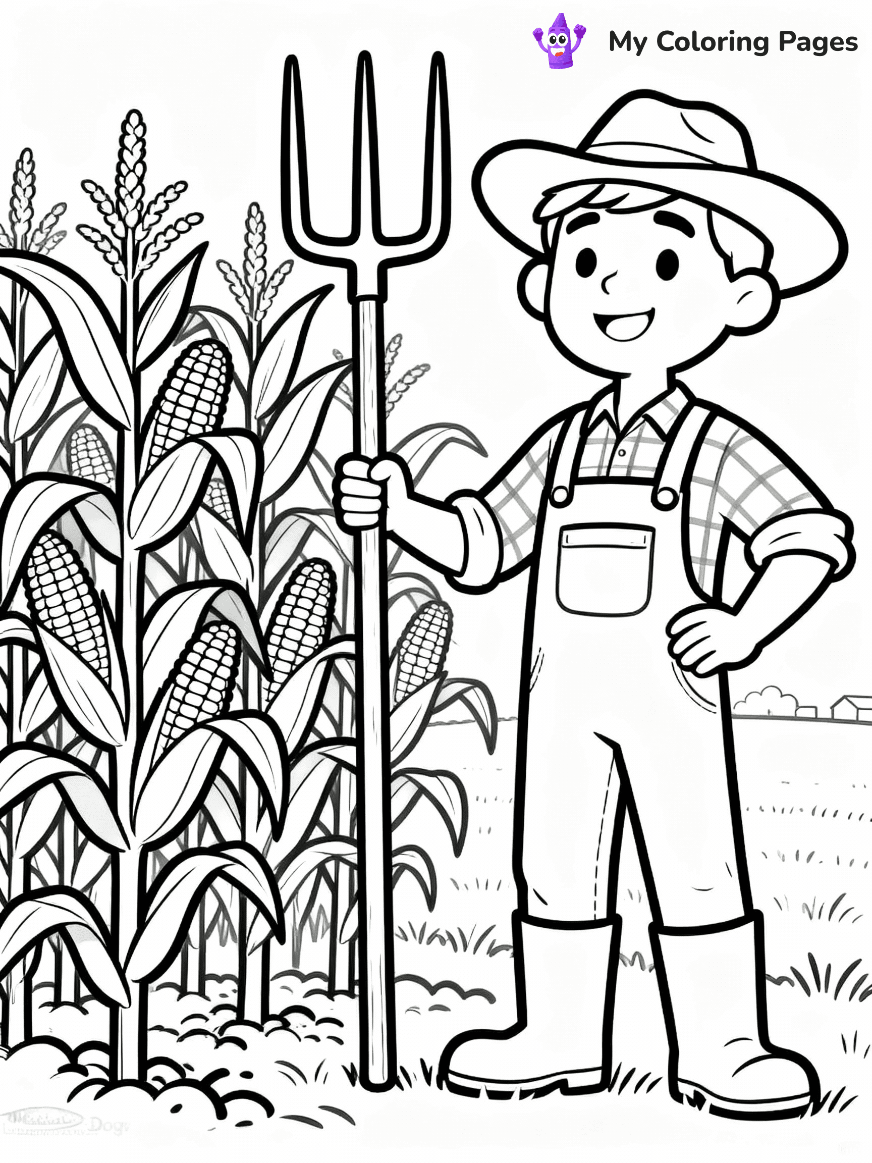Farm Coloring Pages - 32