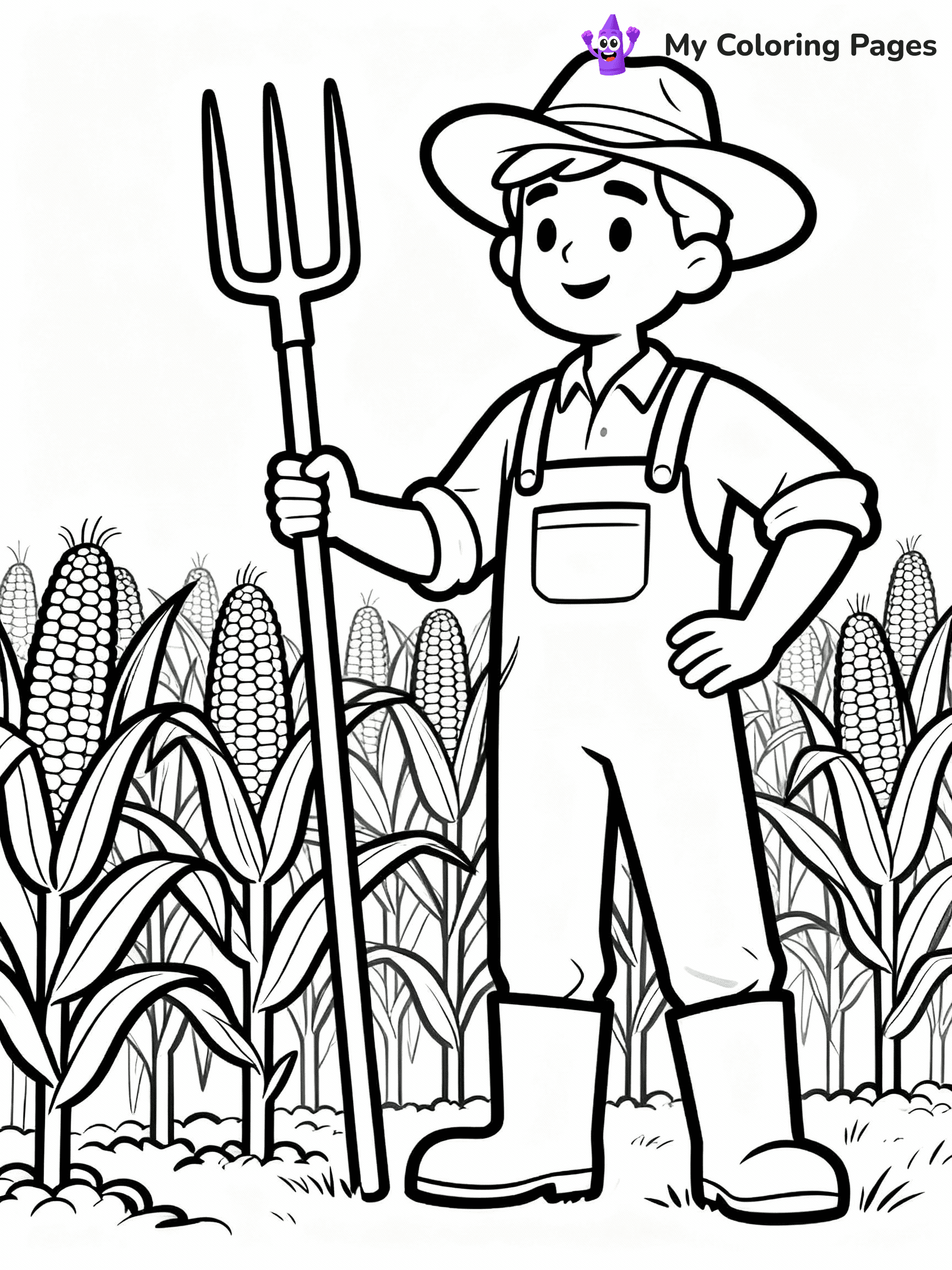 Farm Coloring Pages - 31