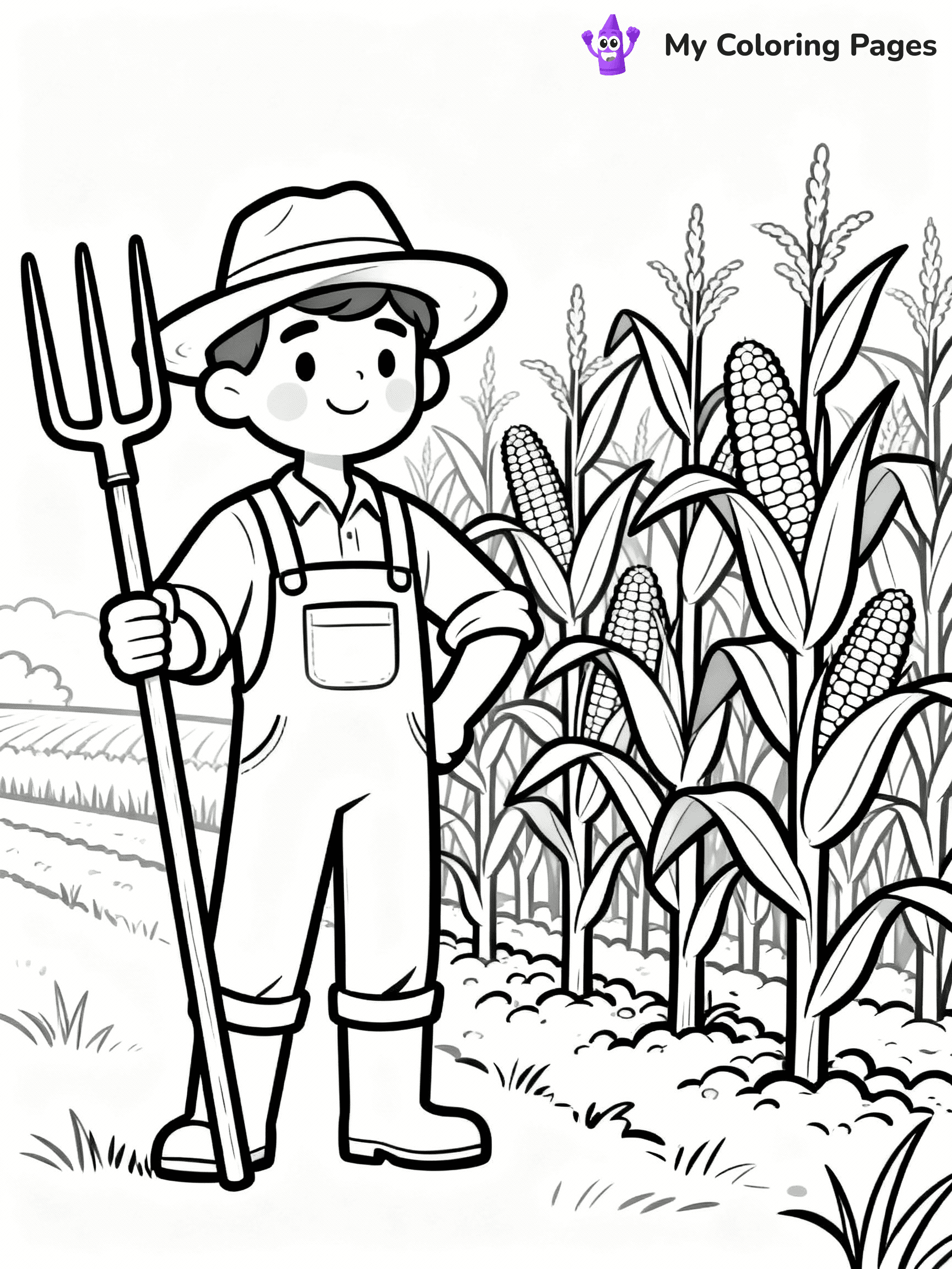 Farm Coloring Pages - 28