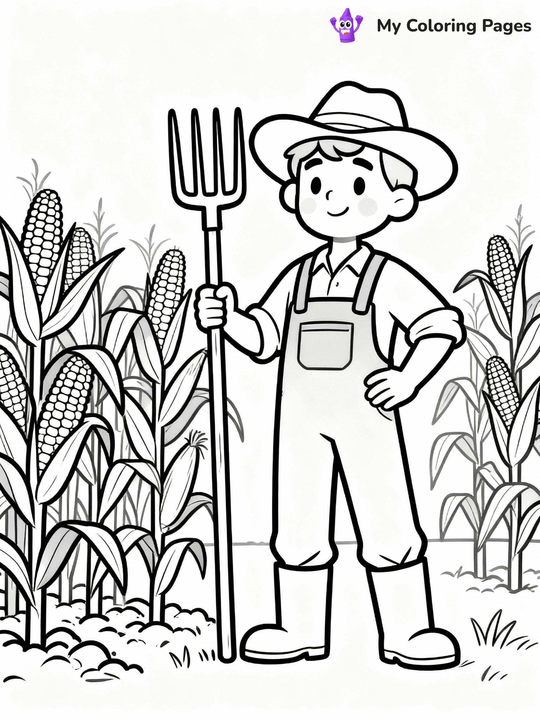 Farm Coloring Pages - 27
