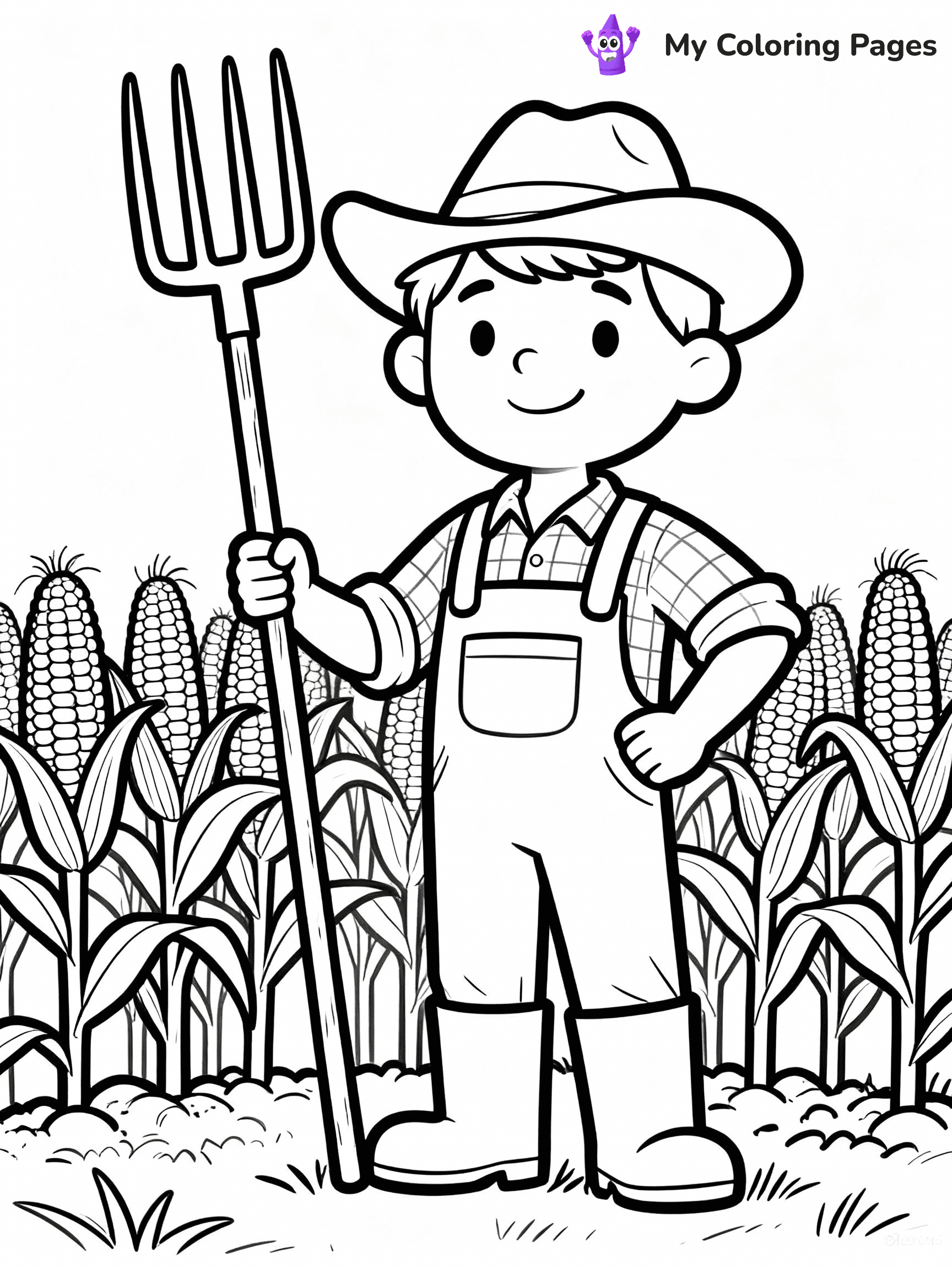 Farm Coloring Pages - 24