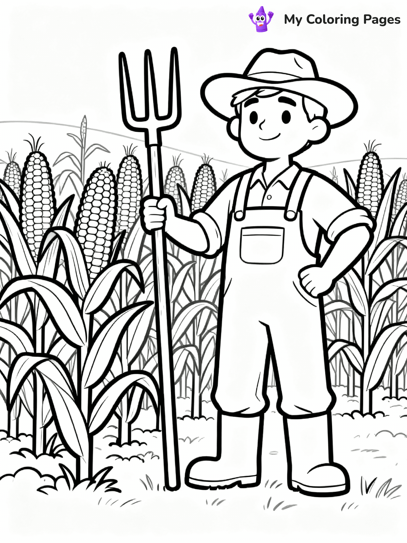 Farm Coloring Pages - 23