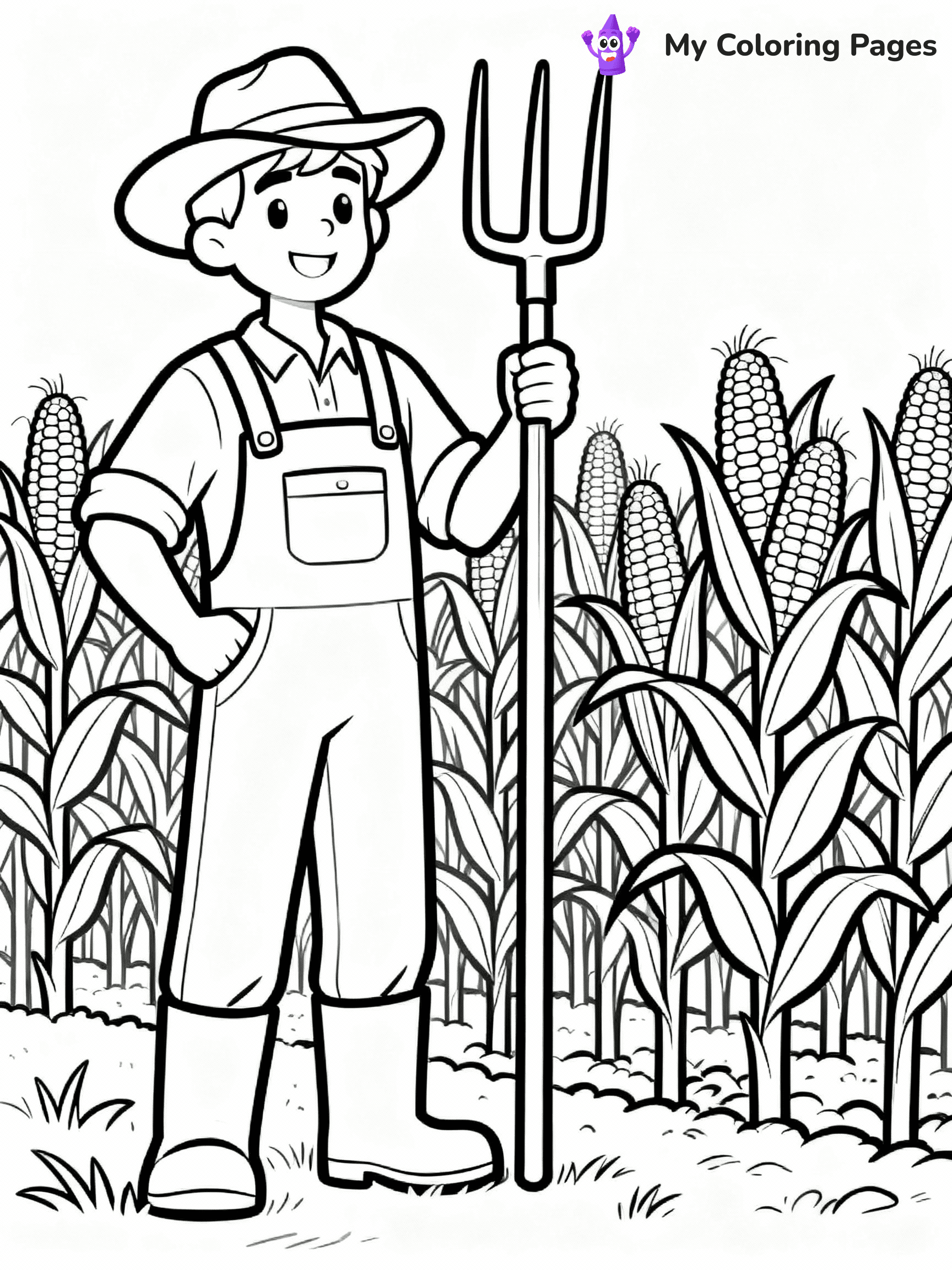 Farm Coloring Pages - 22