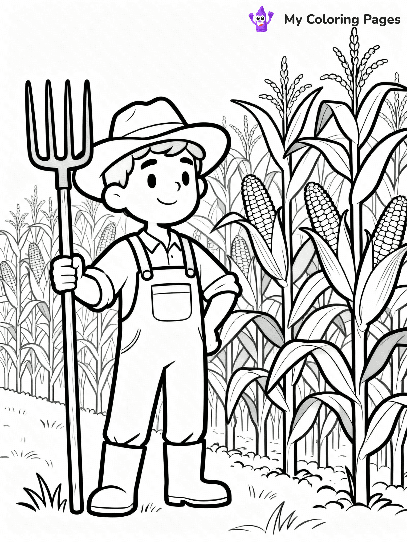 Farm Coloring Pages - 21