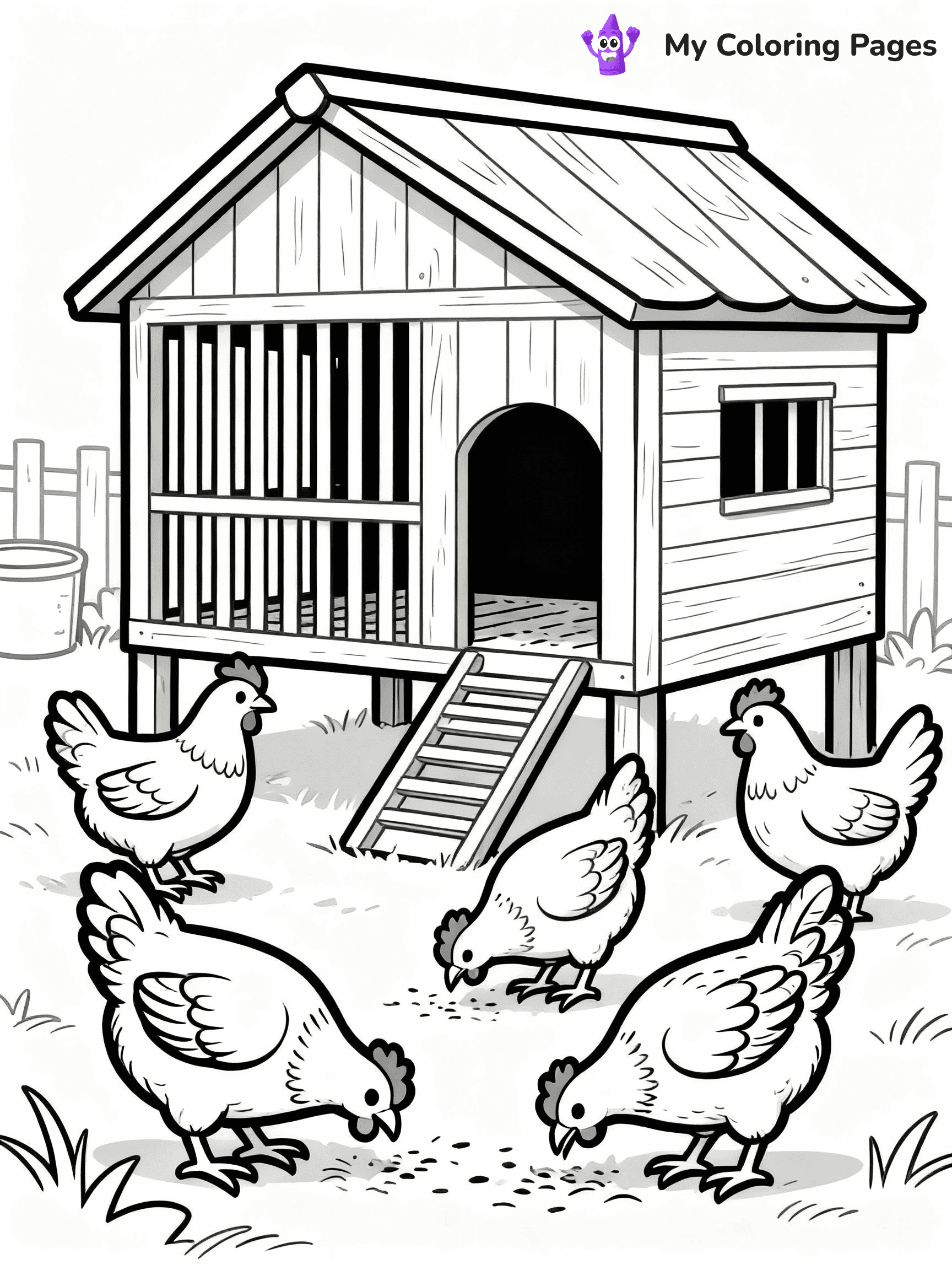 Farm Coloring Pages - 19