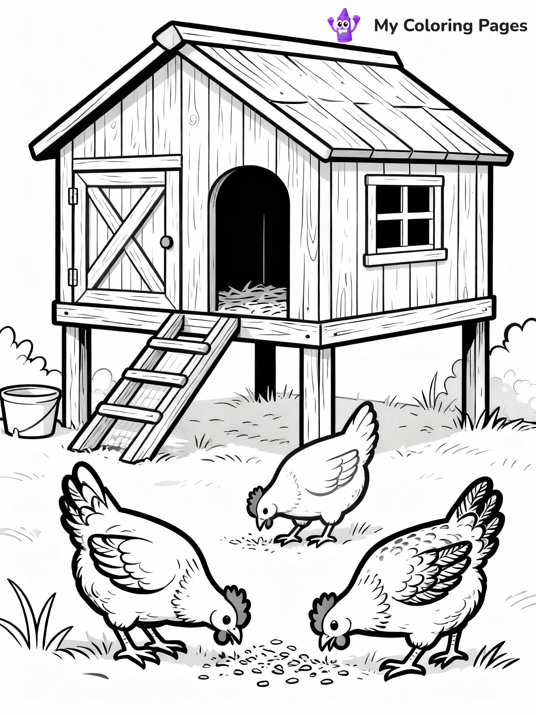 Farm Coloring Pages - 17