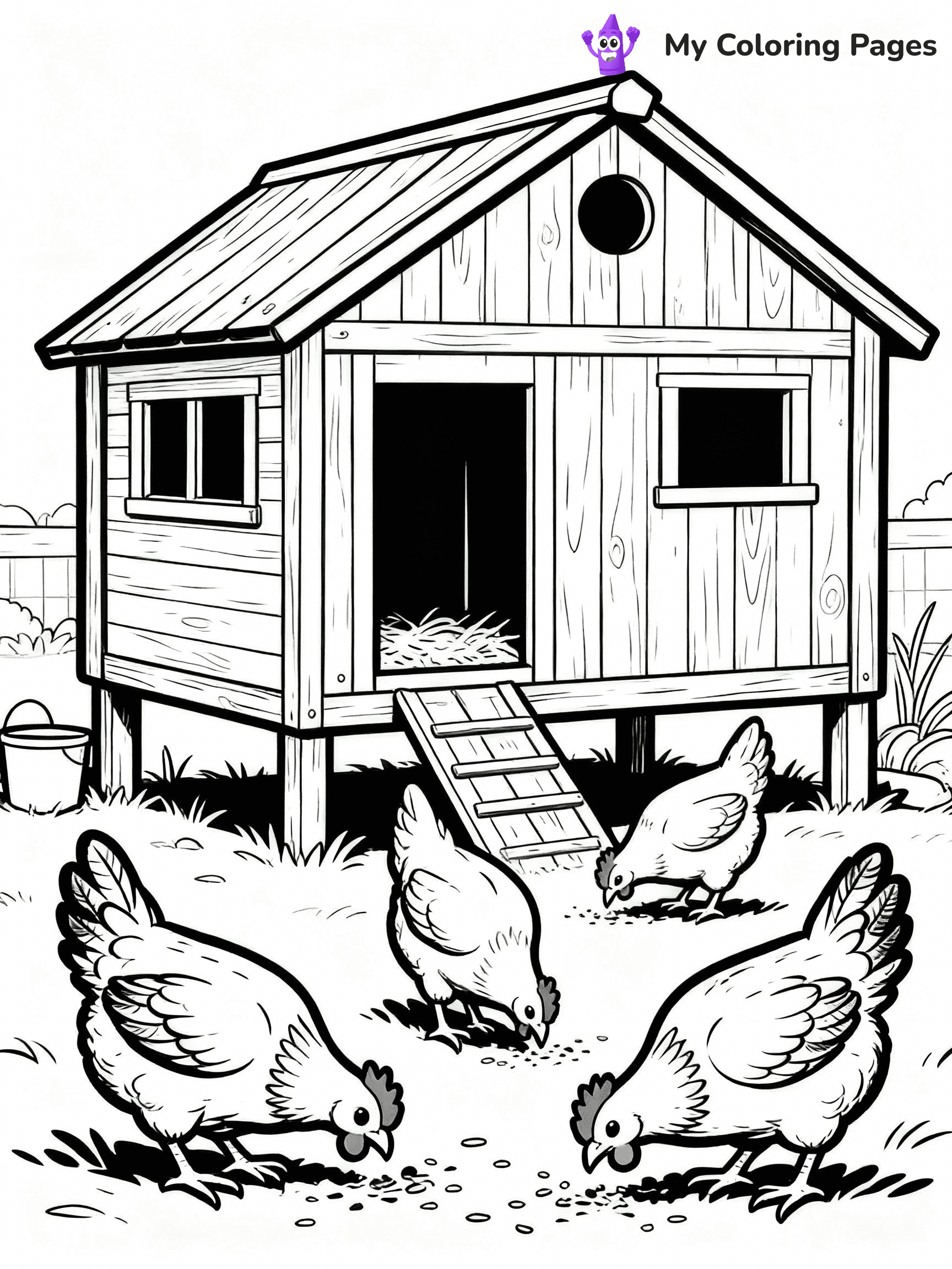 Farm Coloring Pages - 16