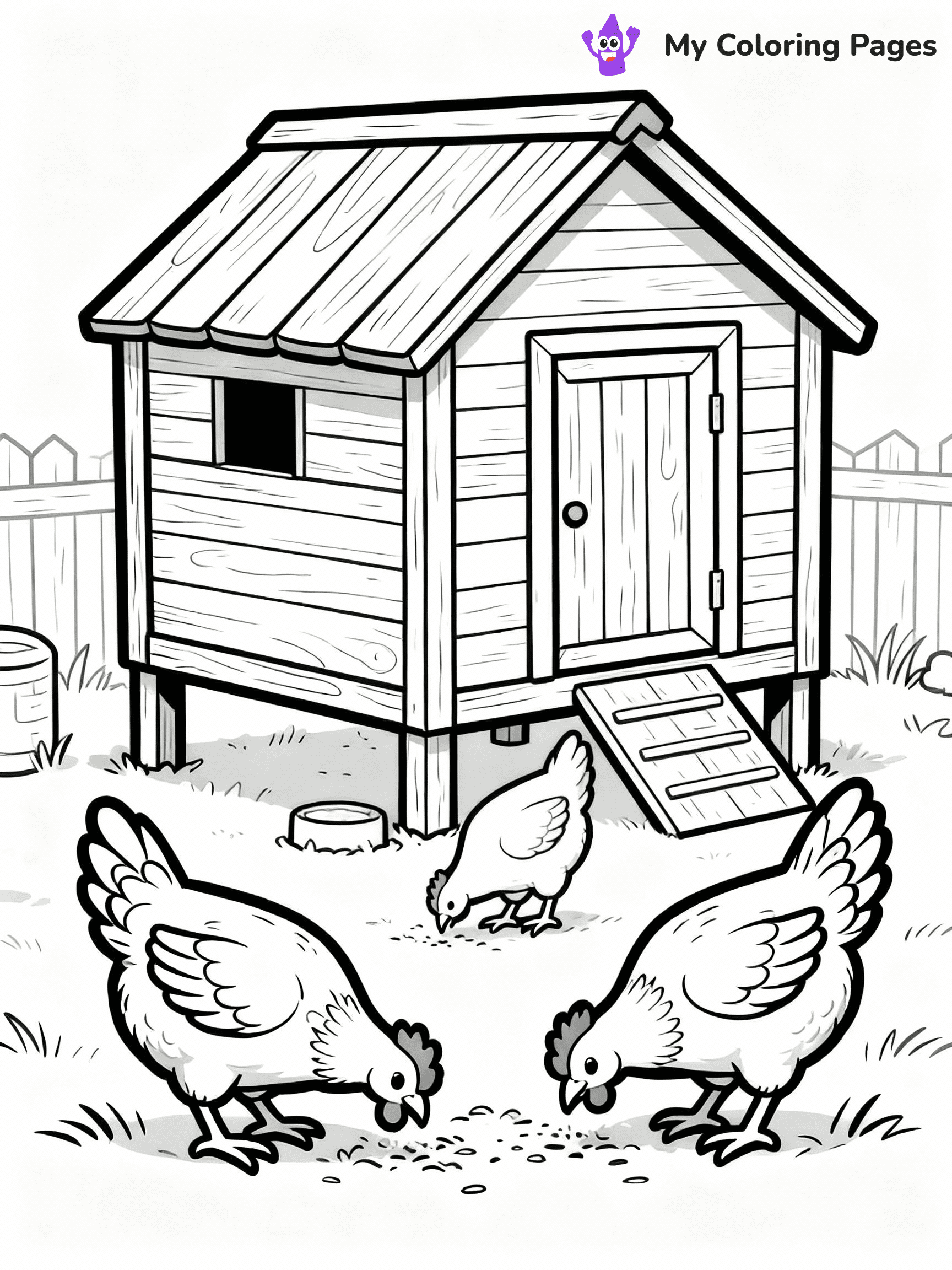 Farm Coloring Pages - 15