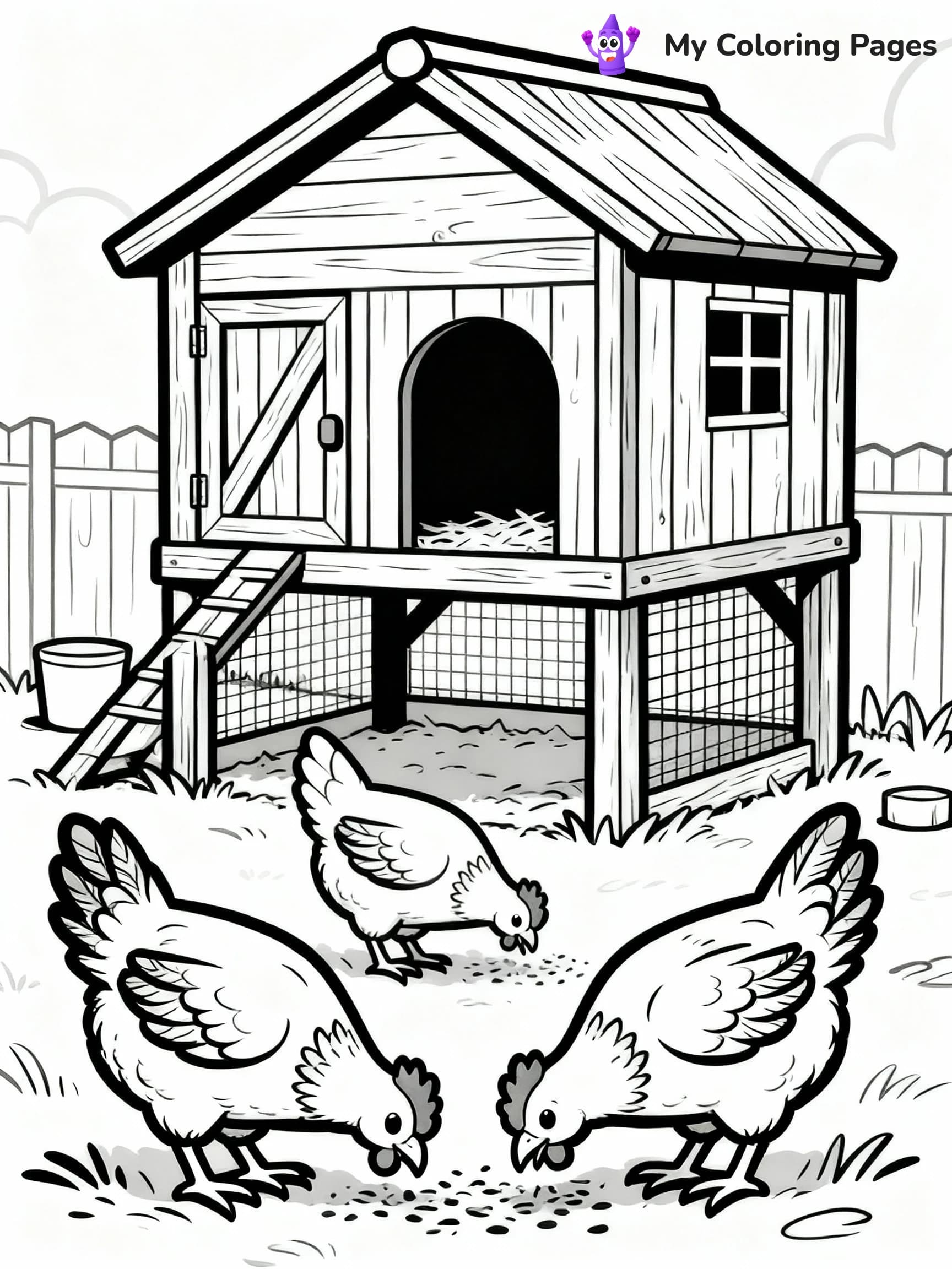Farm Coloring Pages - 14