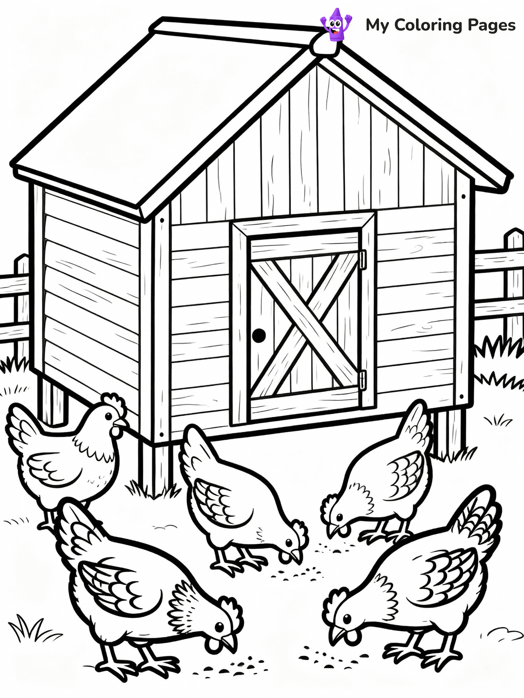Farm Coloring Pages - 13