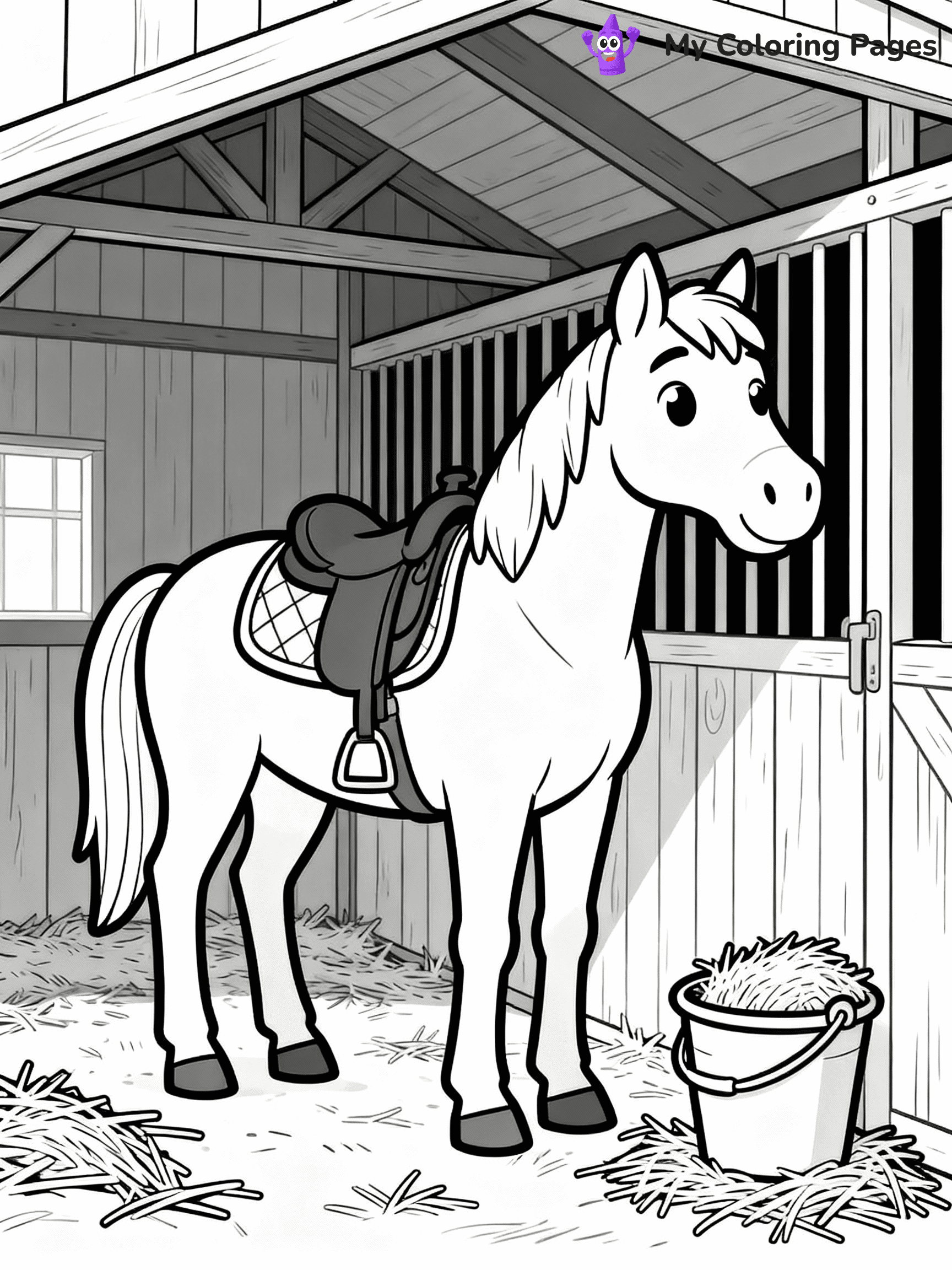 Farm Coloring Pages - 12