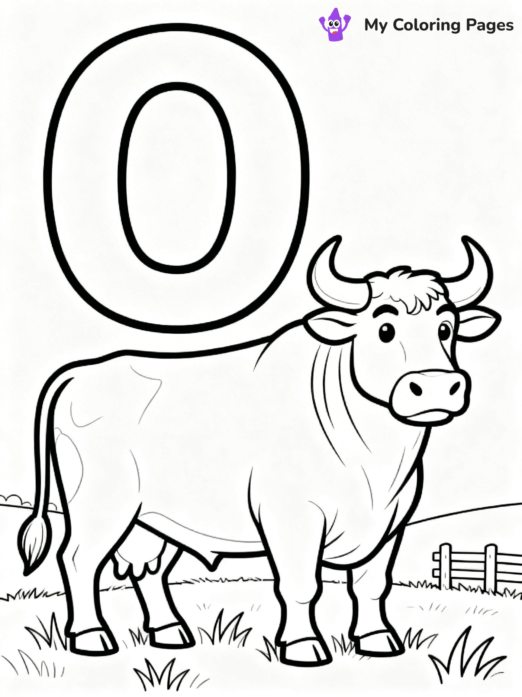 Letter O Coloring Pages - 18