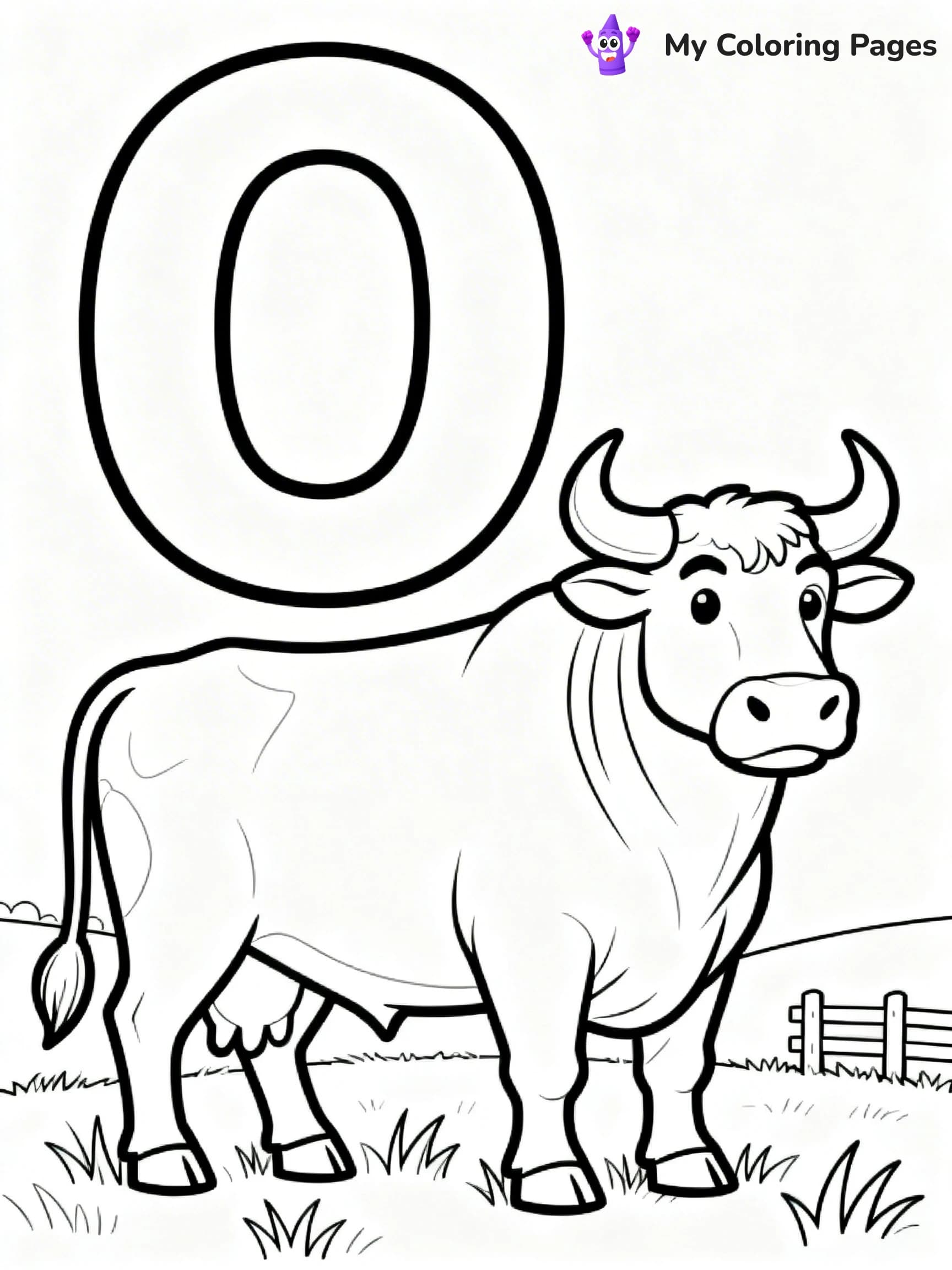 Letter O Coloring Pages - 18