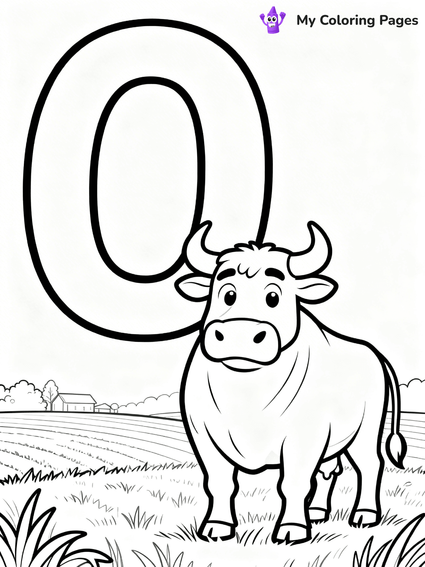 Letter O Coloring Pages - 16