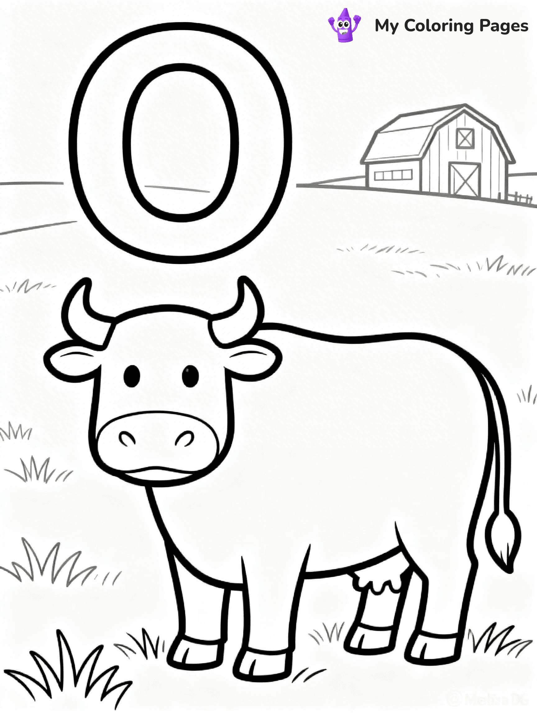 Letter O Coloring Pages - 15