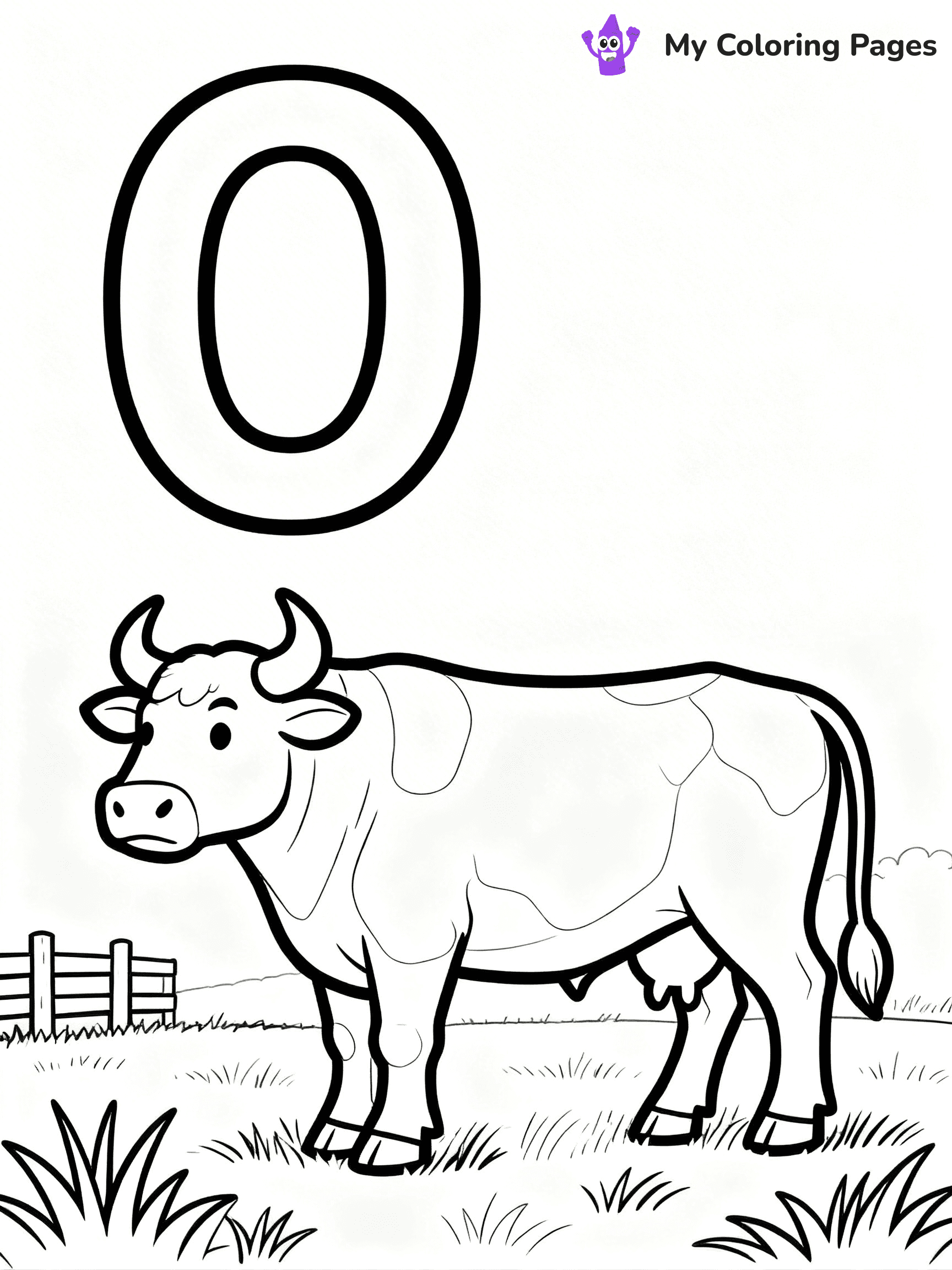Letter O Coloring Pages - 13