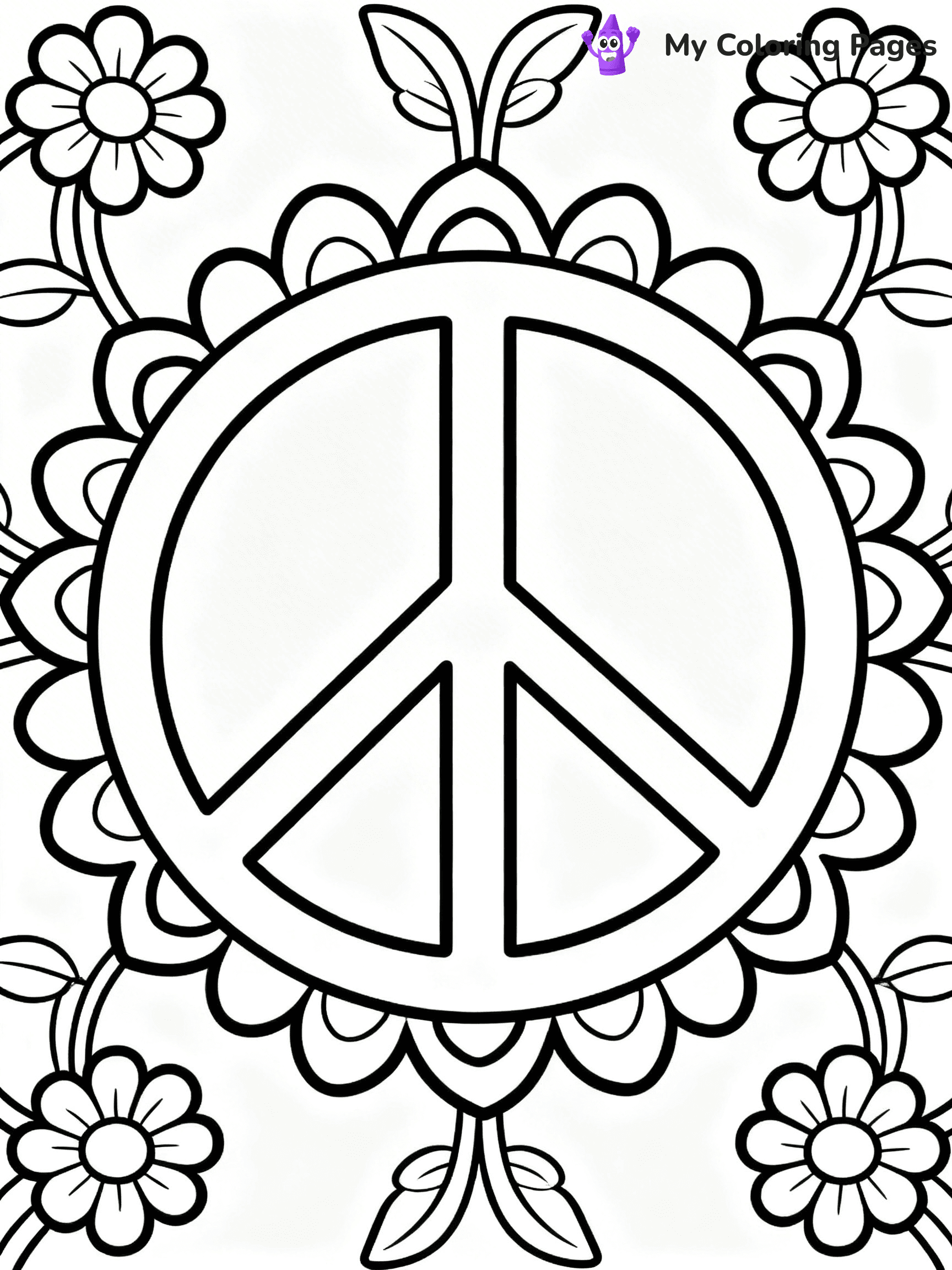 Peace Coloring Pages - 75