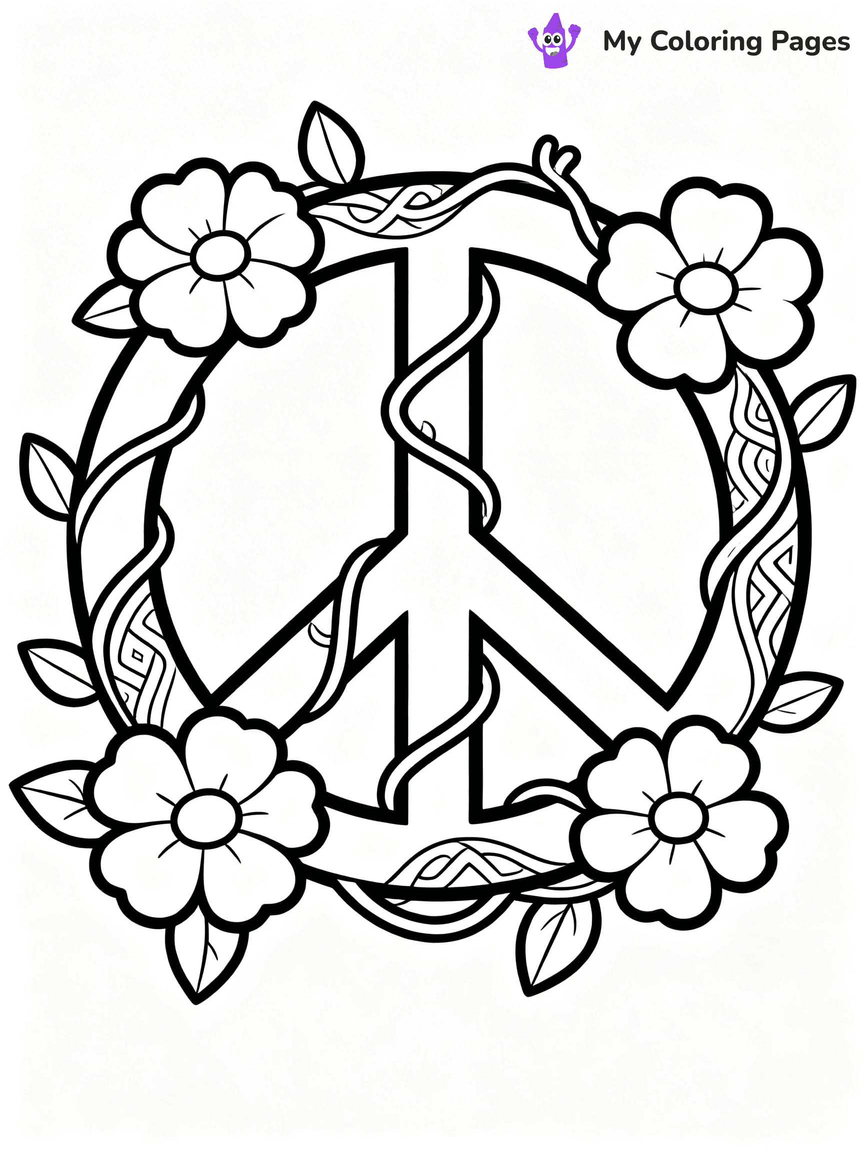 Peace Coloring Pages - 71