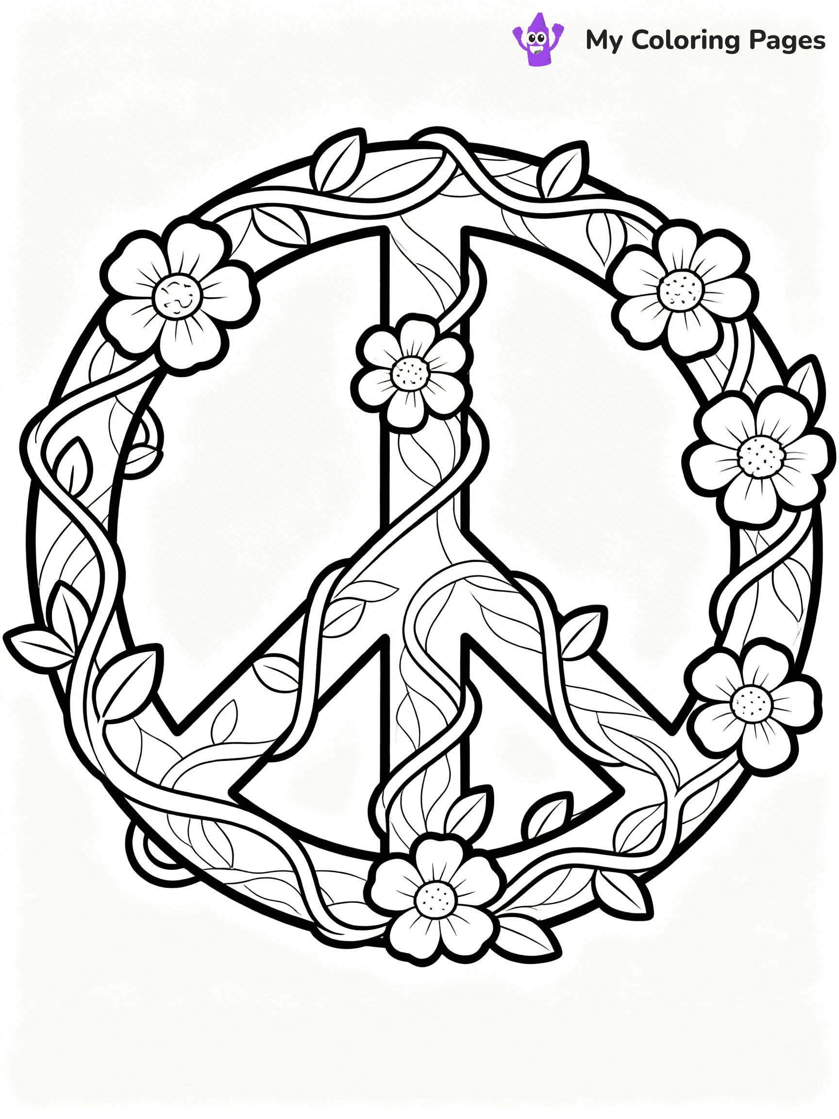 Peace Coloring Pages - 69