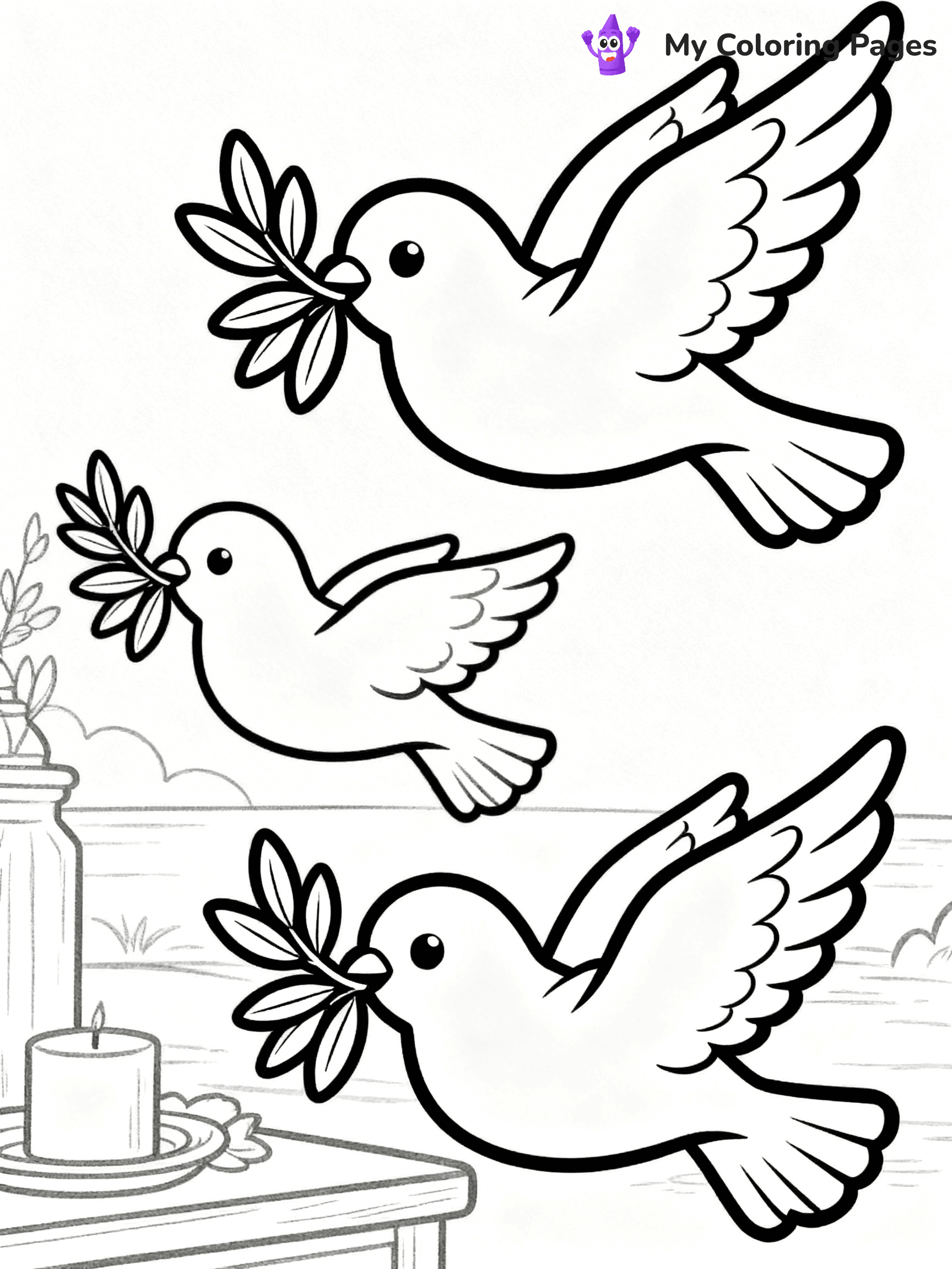 Peace Coloring Pages - 68