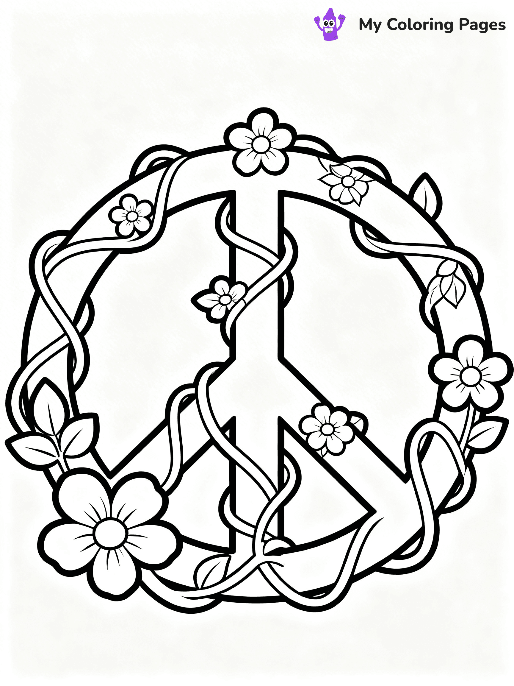 Peace Coloring Pages - 64