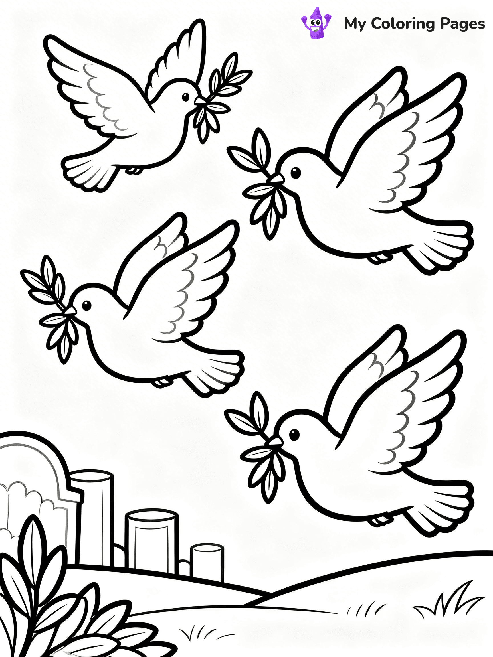 Peace Coloring Pages - 61