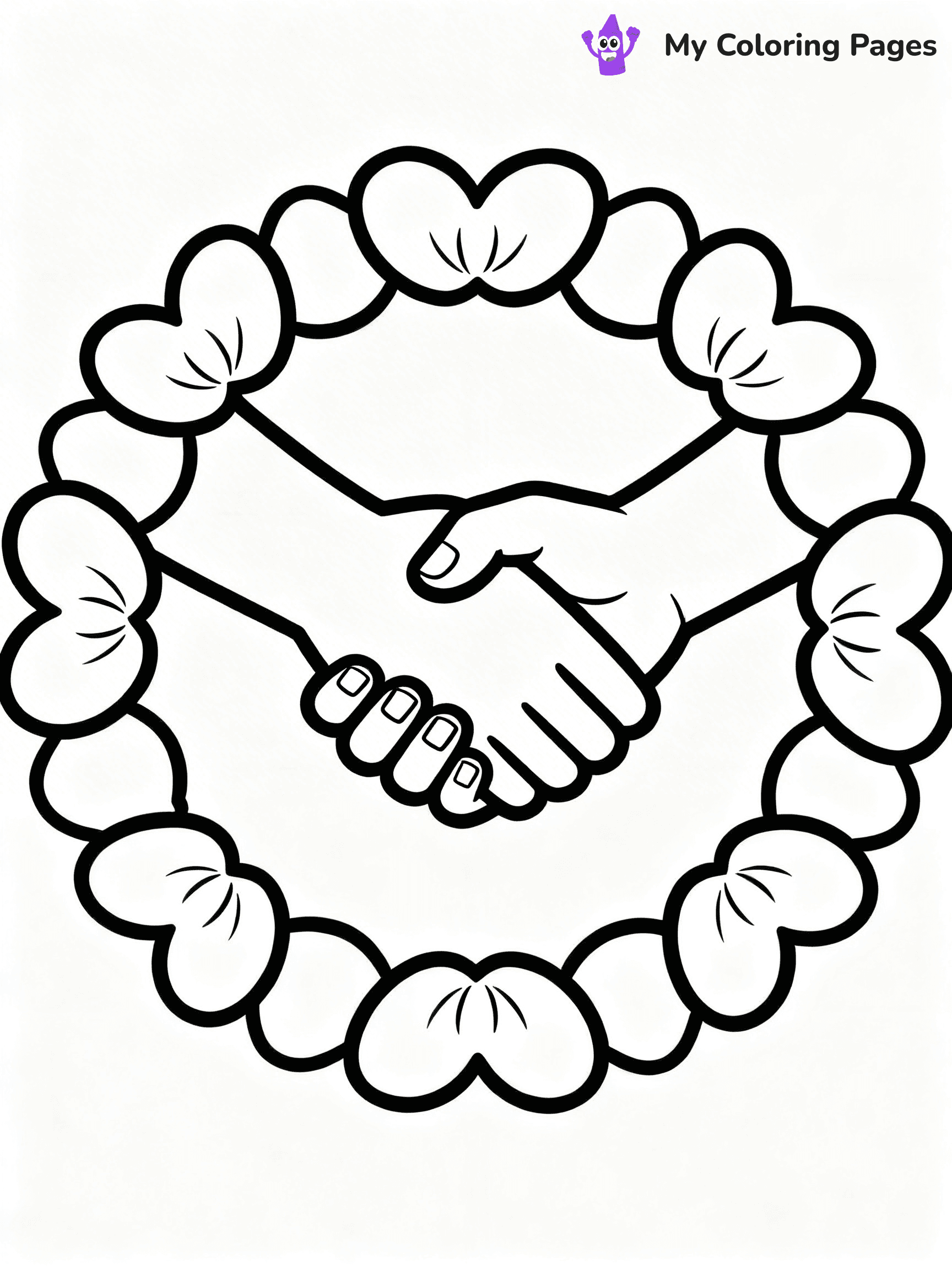 Peace Coloring Pages - 12