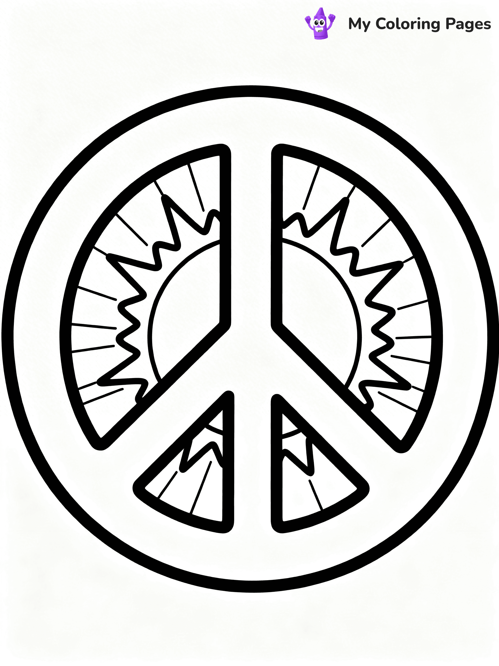 Peace Coloring Pages - 9