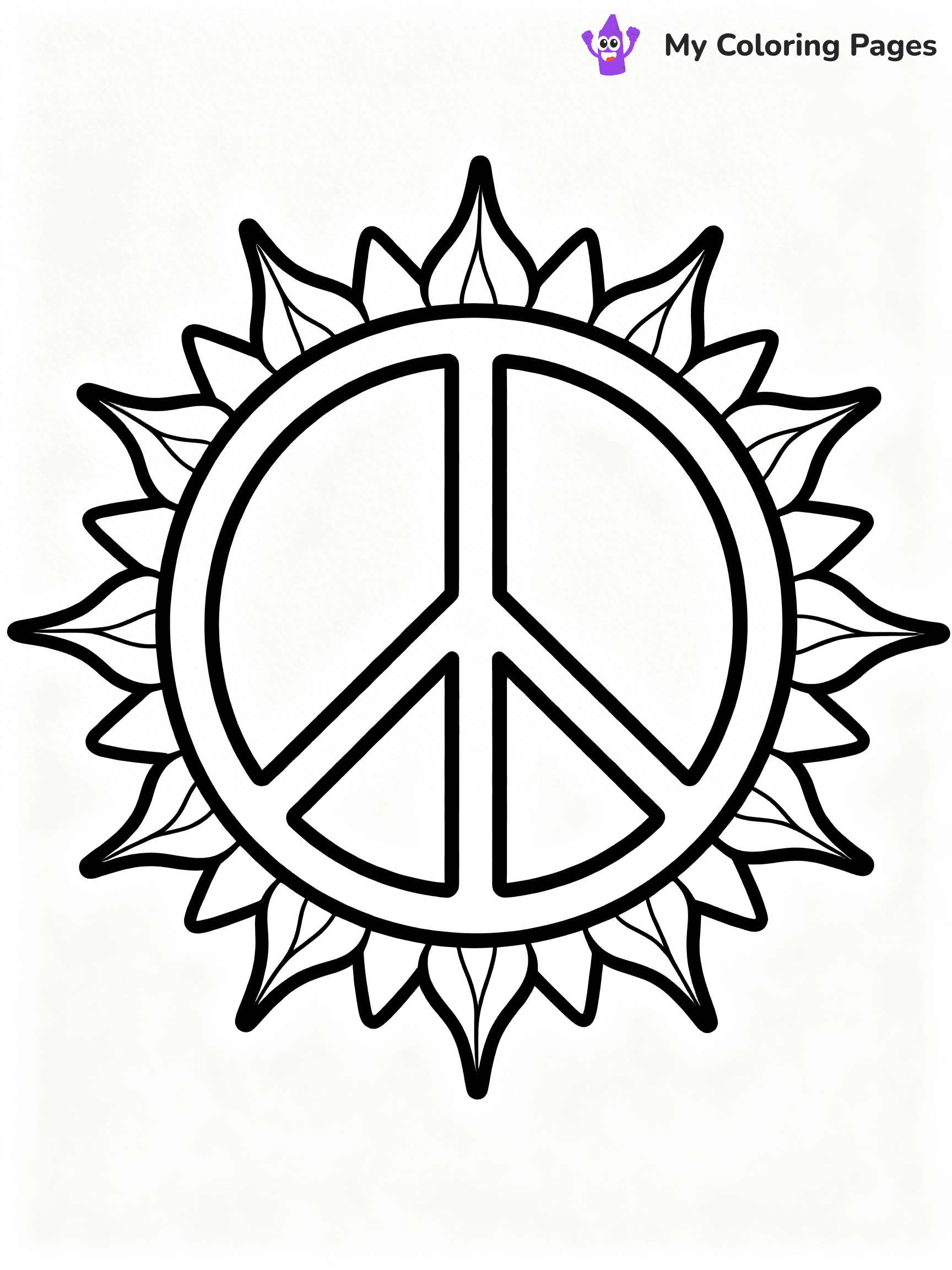 Peace Coloring Pages - 8