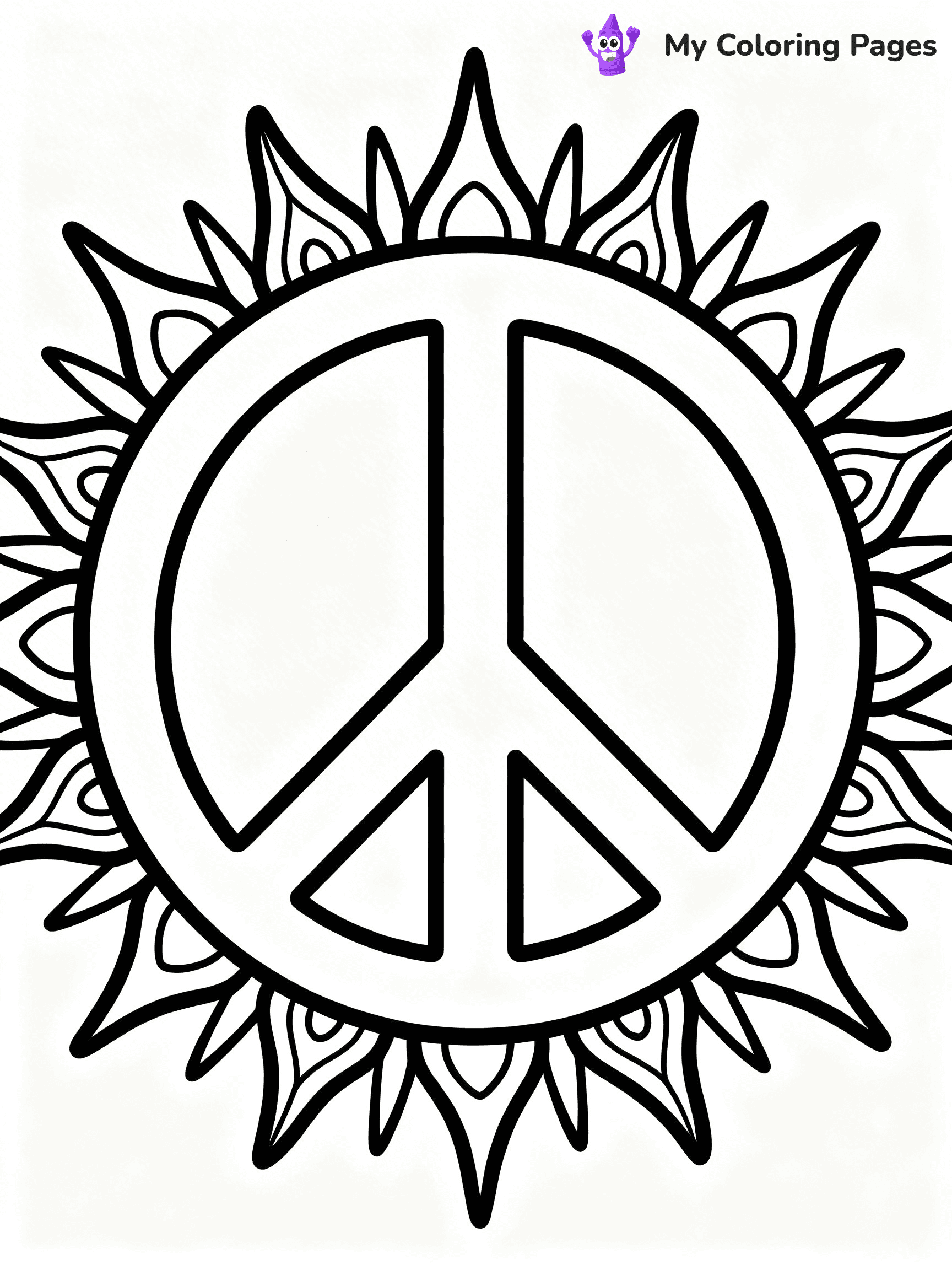 Peace Coloring Pages - 6