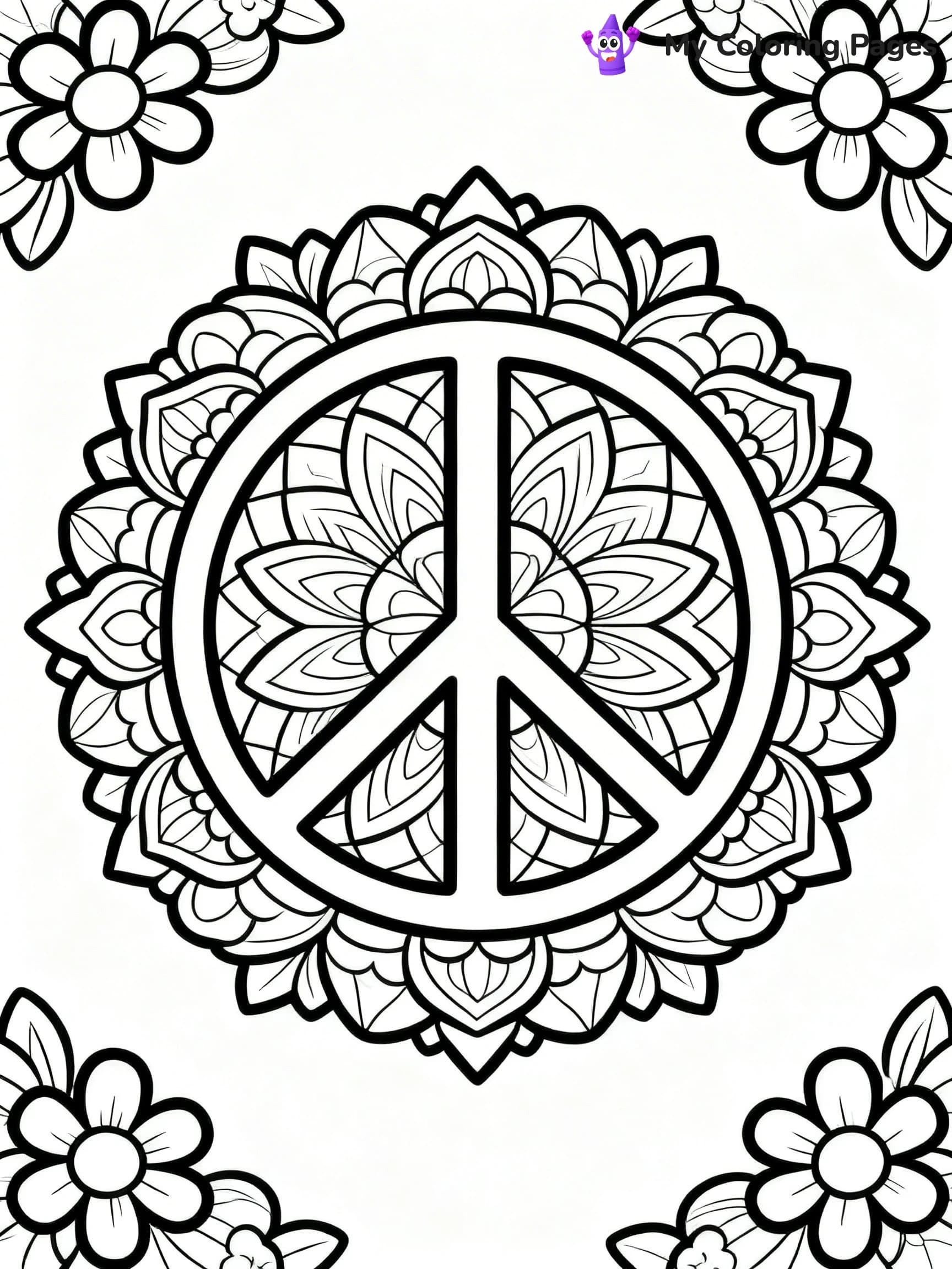 Peace Coloring Pages - 3