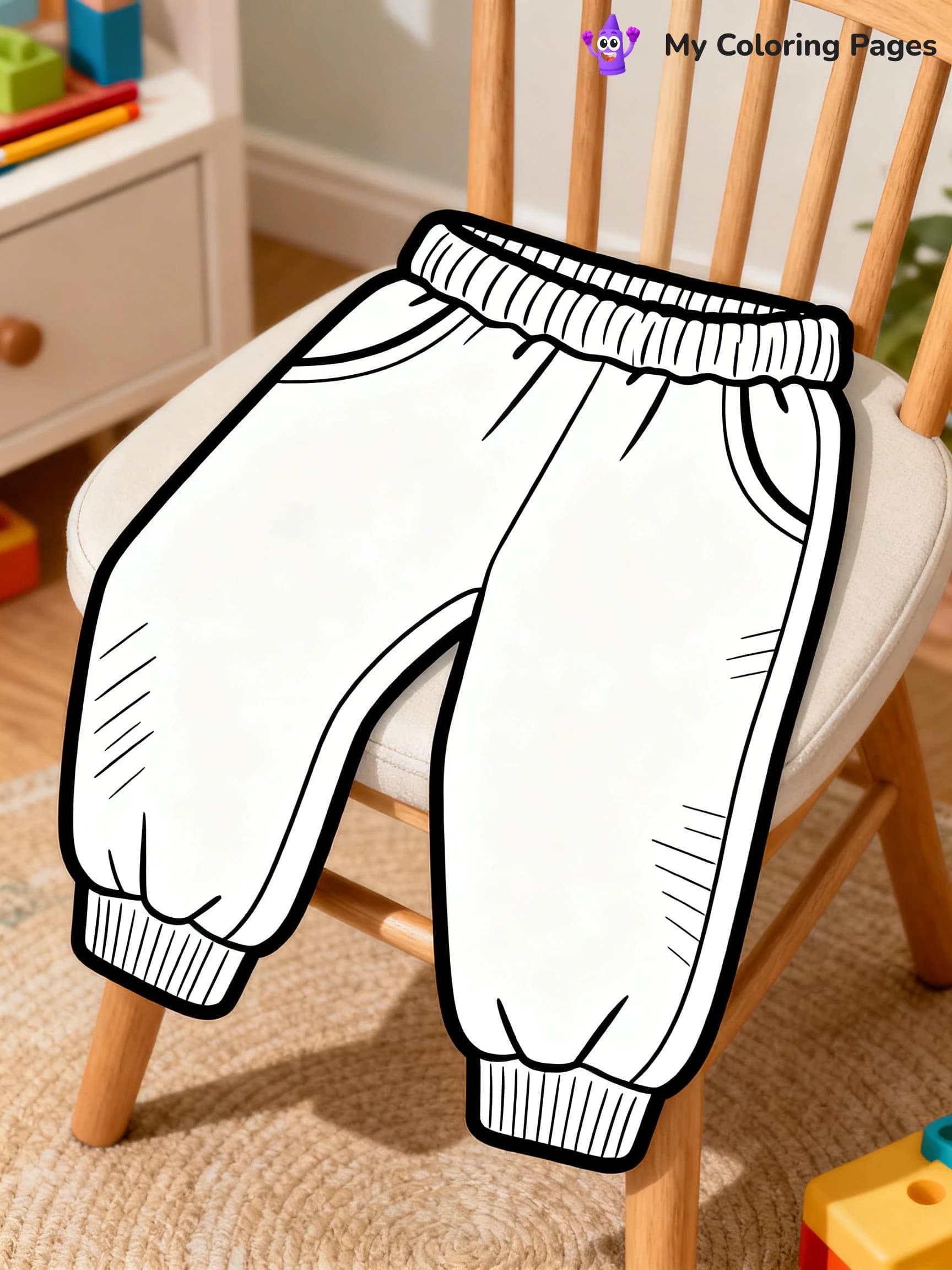 Pants Coloring Pages - 15