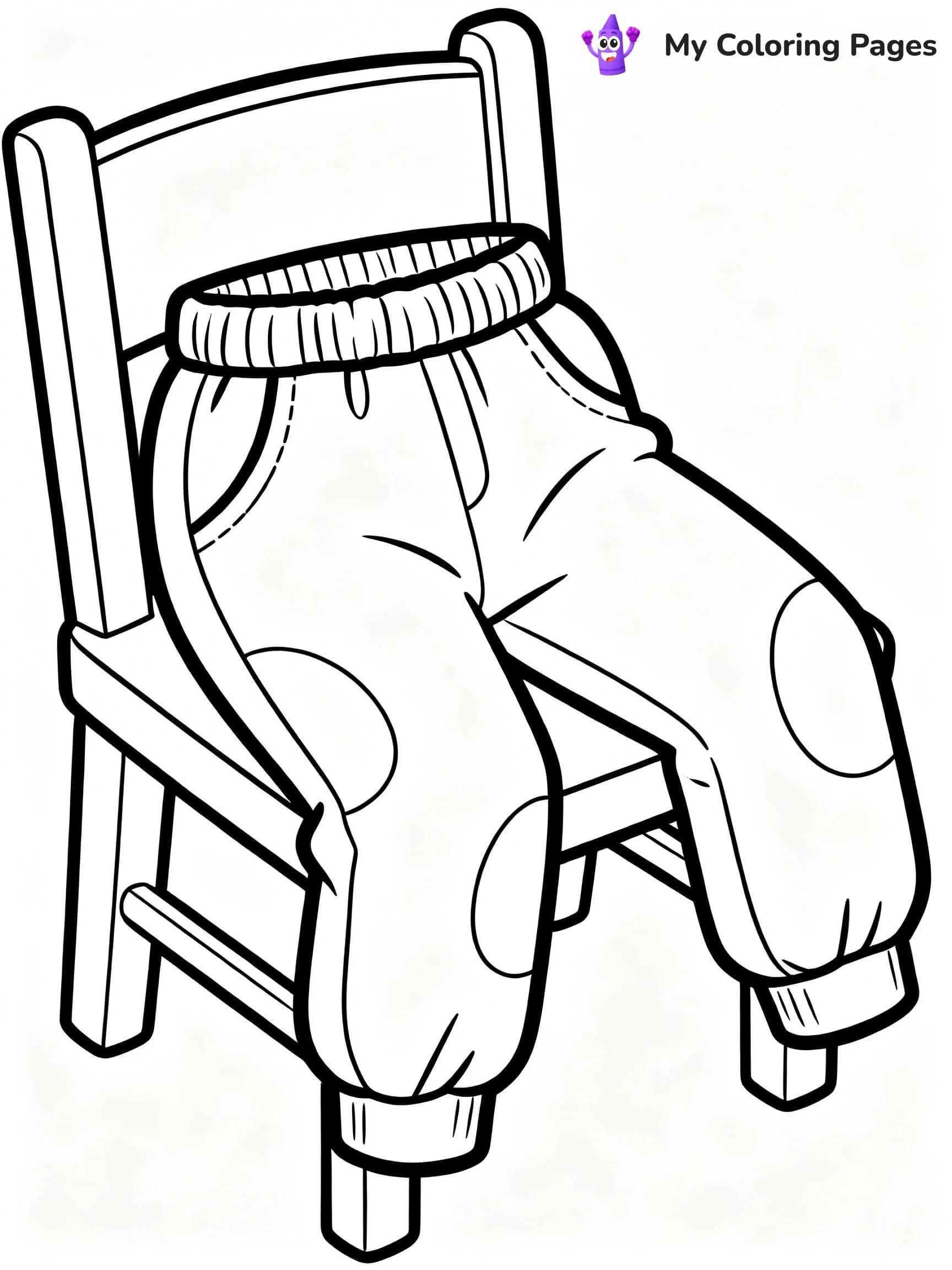 Pants Coloring Pages - 14