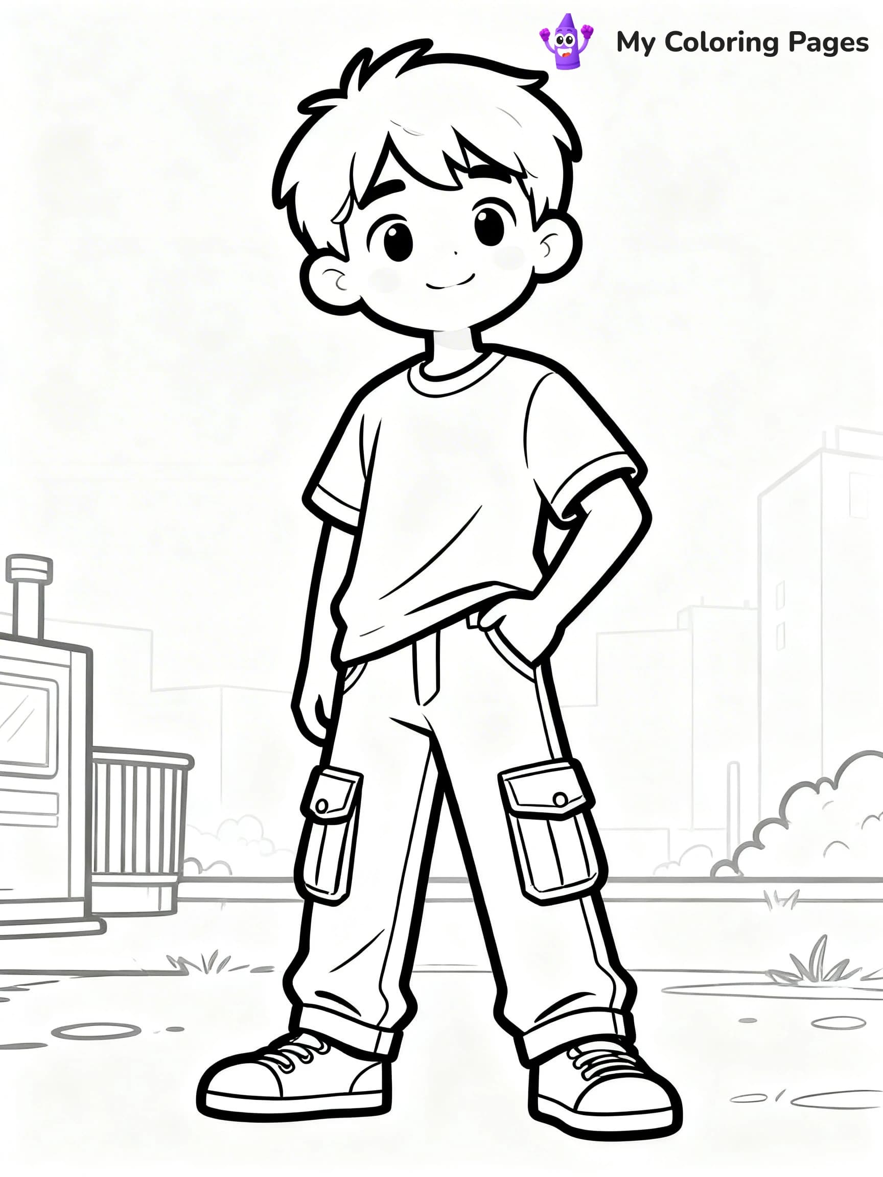 Pants Coloring Pages - 6