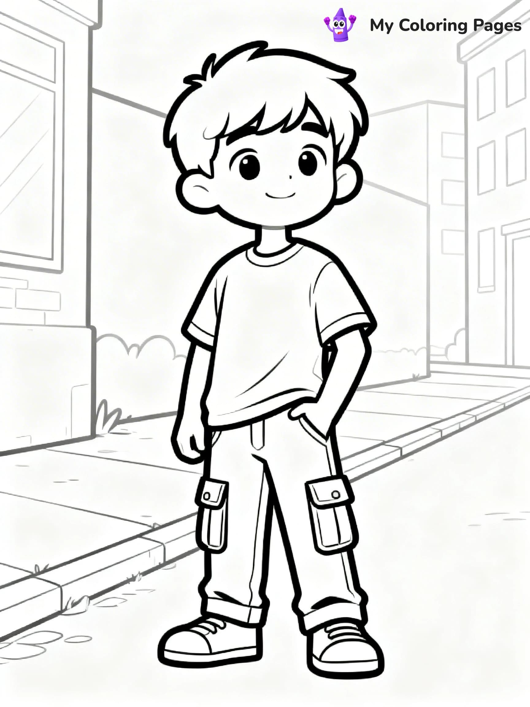 Pants Coloring Pages - 5