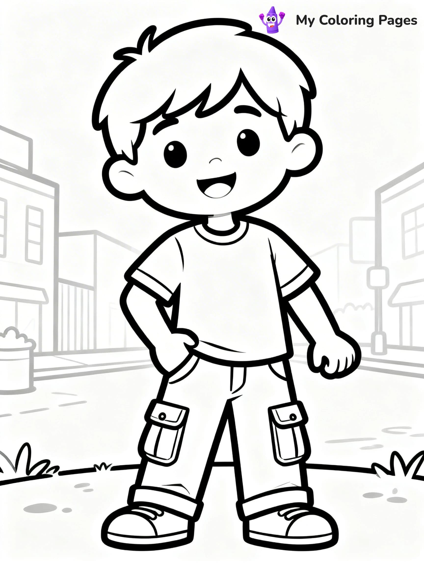 Pants Coloring Pages - 3